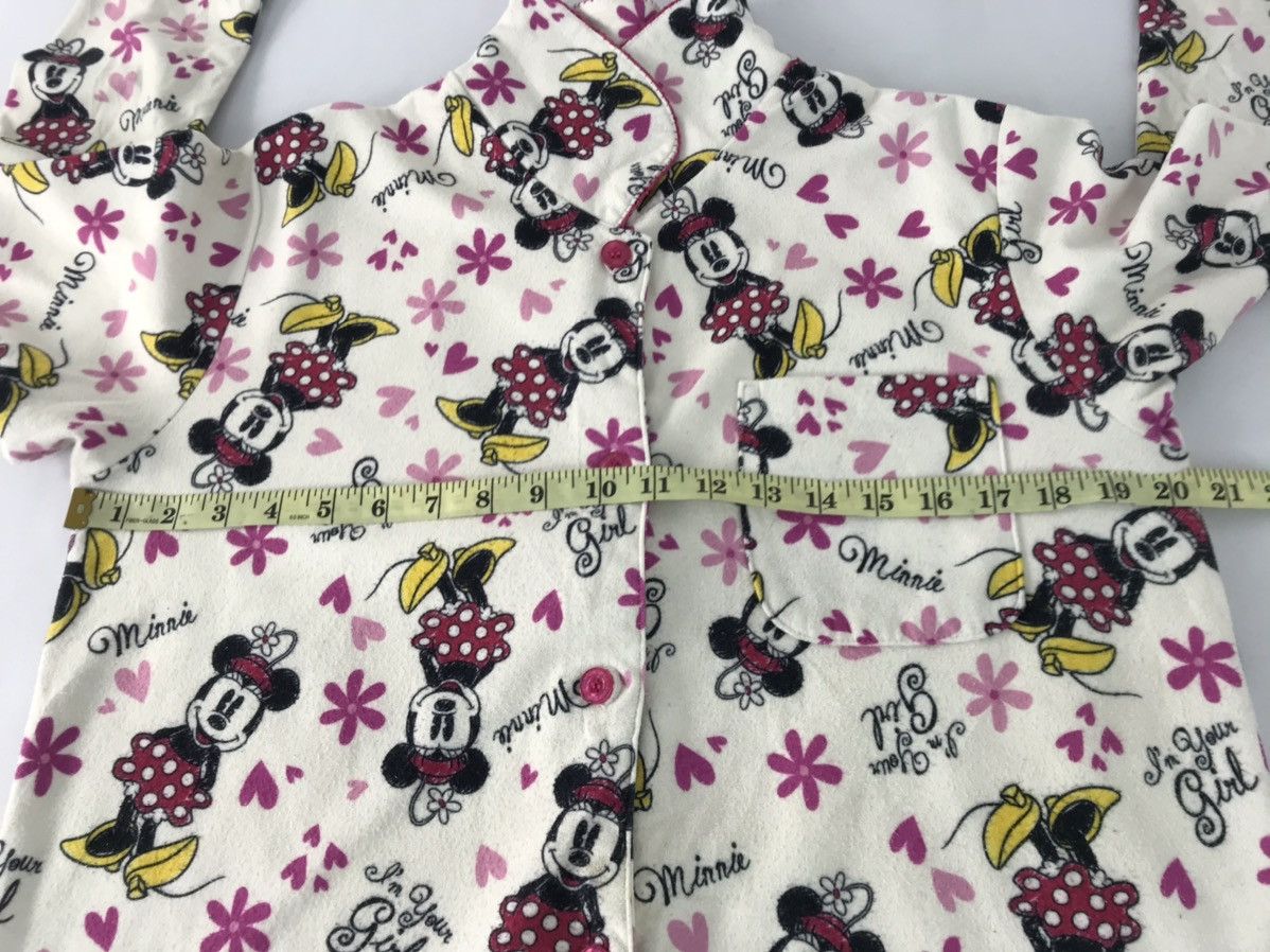 Disney Disney Minnie Mouse Fleece Sweatshirt Button Down Size L / US 10 / IT 46 - 10 Thumbnail