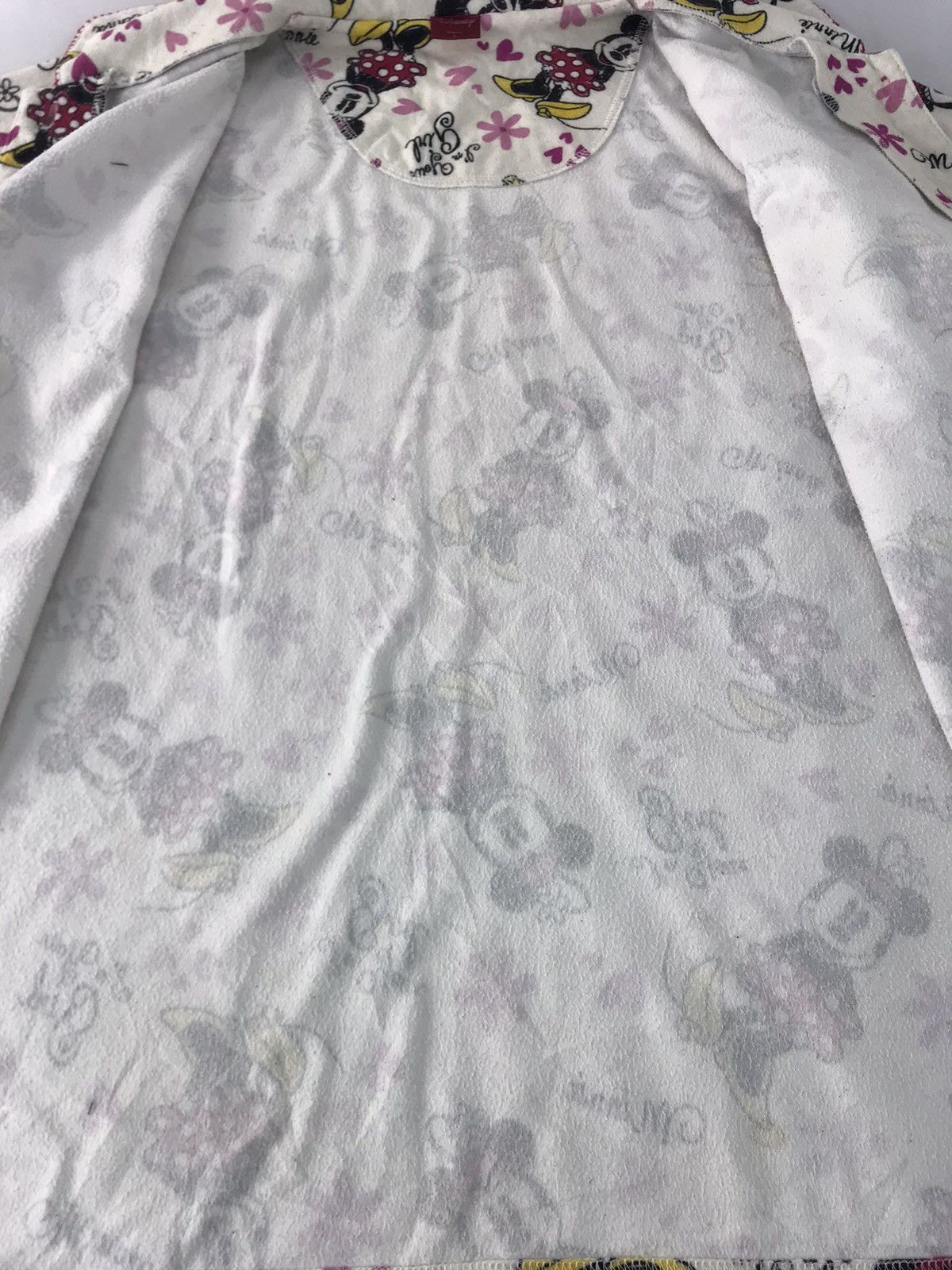 Disney Disney Minnie Mouse Fleece Sweatshirt Button Down Size L / US 10 / IT 46 - 6 Thumbnail