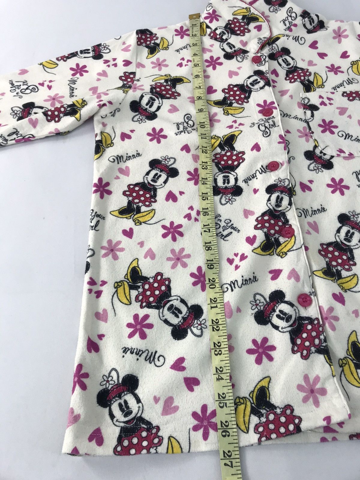 Disney Disney Minnie Mouse Fleece Sweatshirt Button Down Size L / US 10 / IT 46 - 11 Thumbnail