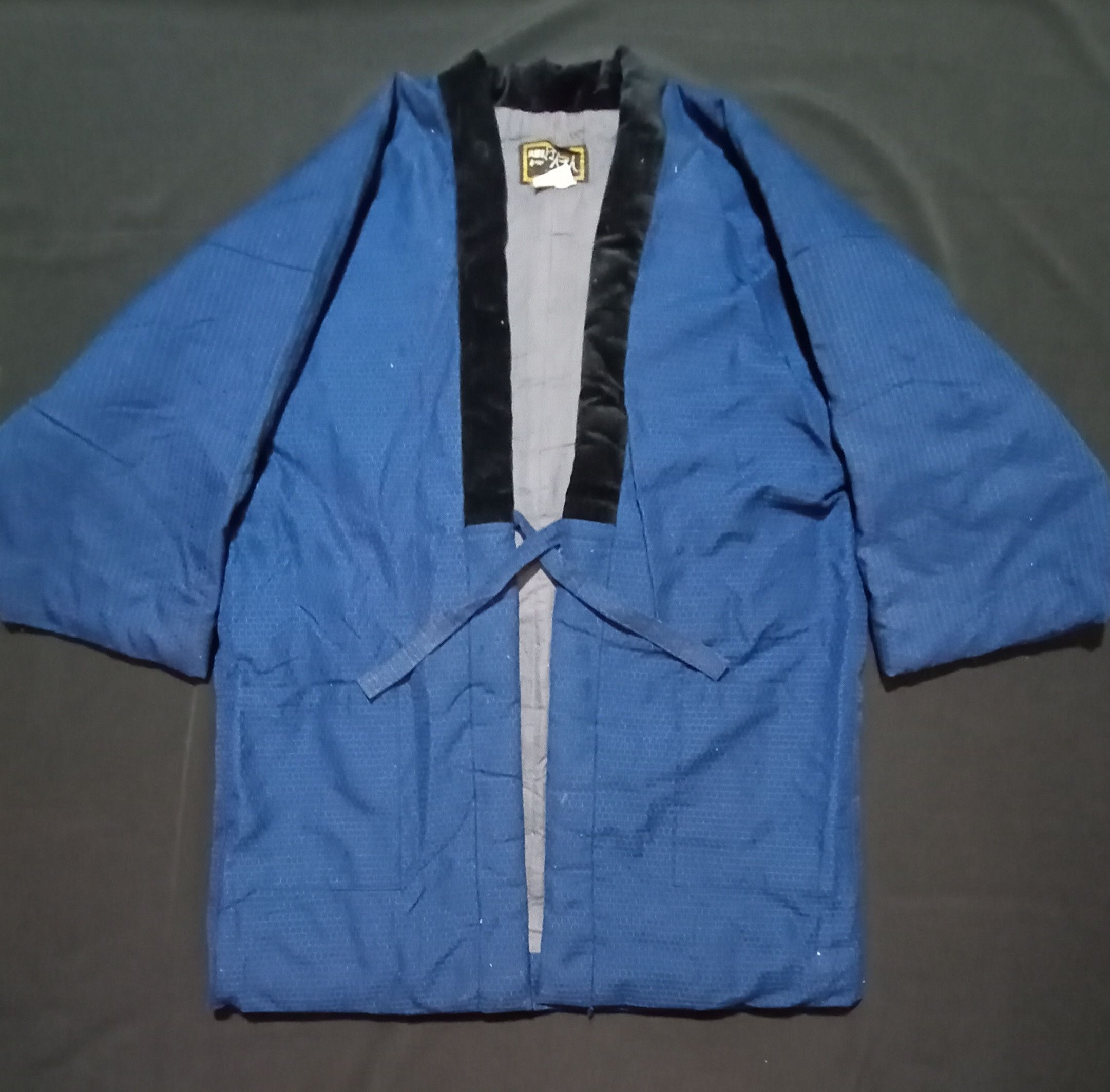 Japanese Brand Kimono Hanten Padded Haori Noragi Cardigan Happi Jacket Size US L / EU 52-54 / 3 - 1 Thumbnail