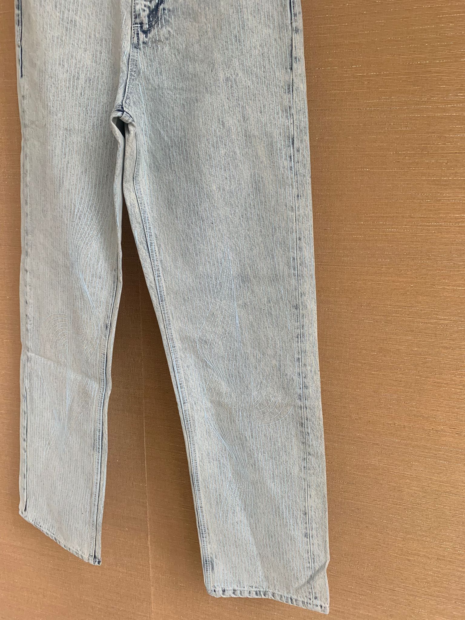 Y/Project Vine Embroidery Denim in Bleach Indigo Size US 28 / EU 44 - 12 Thumbnail