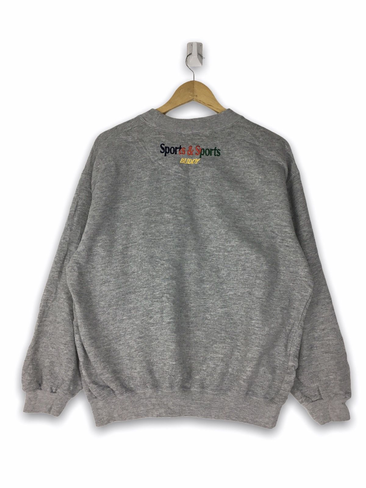 Vintage Vintage design Buddy Sports and Sports sweatshirt jumper Size US L / EU 52-54 / 3 - 6 Thumbnail