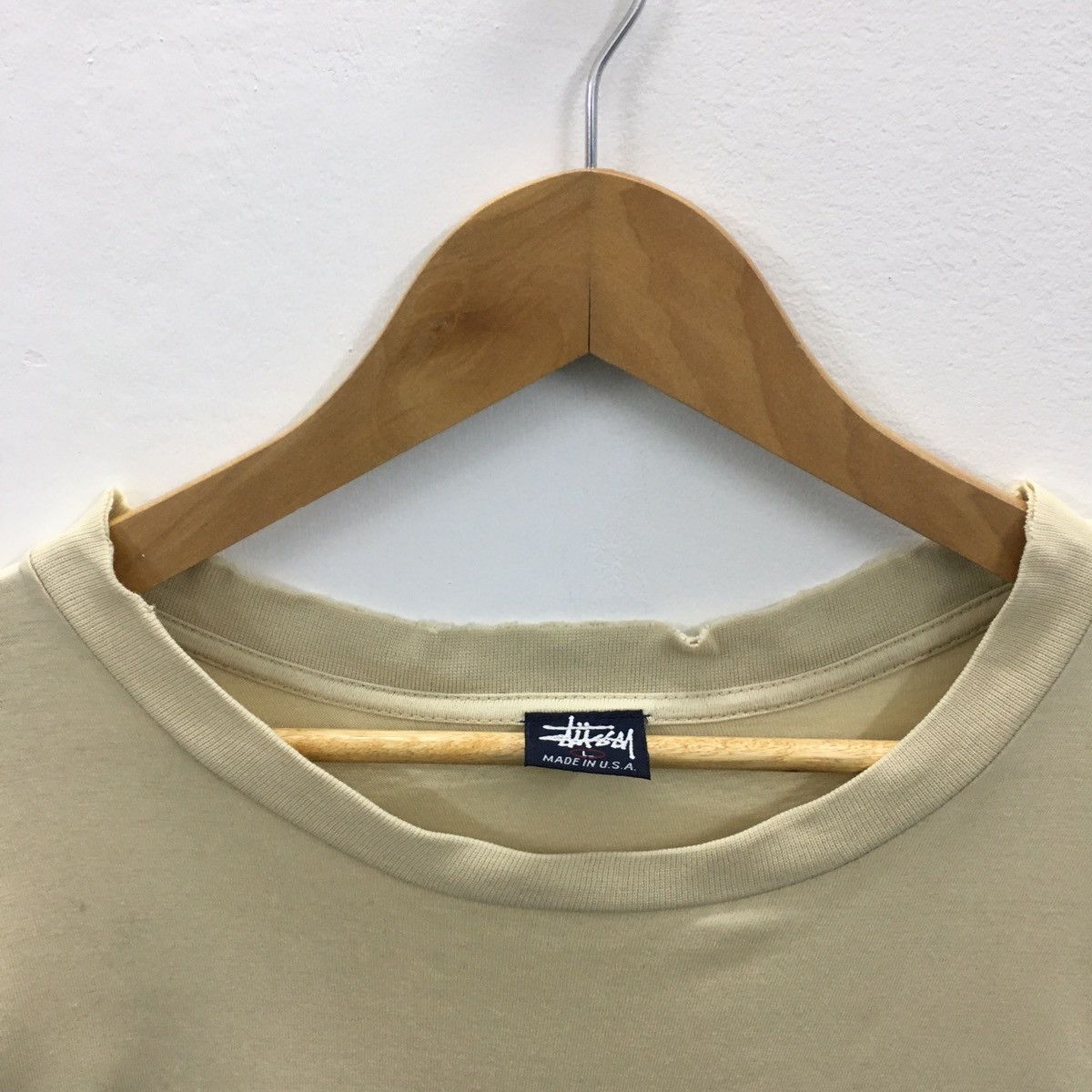 Stussy × Vintage Rare Vintage Stussy Distressed Tshirt Size US L / EU 52-54 / 3 - 9 Thumbnail