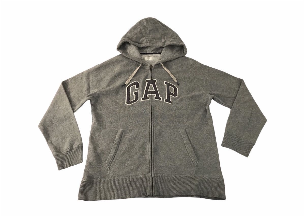 Gap GAP Authentic Hoodies Full Zip Spell Out Design Size US XL / EU 56 / 4 - 1 Thumbnail