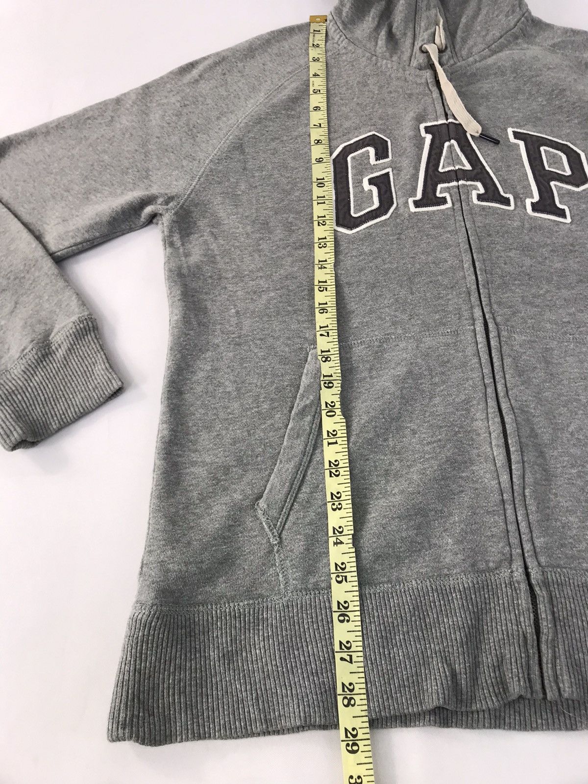 Gap GAP Authentic Hoodies Full Zip Spell Out Design Size US XL / EU 56 / 4 - 7 Thumbnail