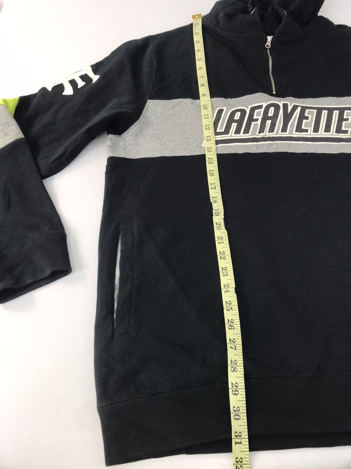 Grailed Lafayette New York Hoodies Half Zip Spell Out Design Size US XL / EU 56 / 4 - 10 Thumbnail