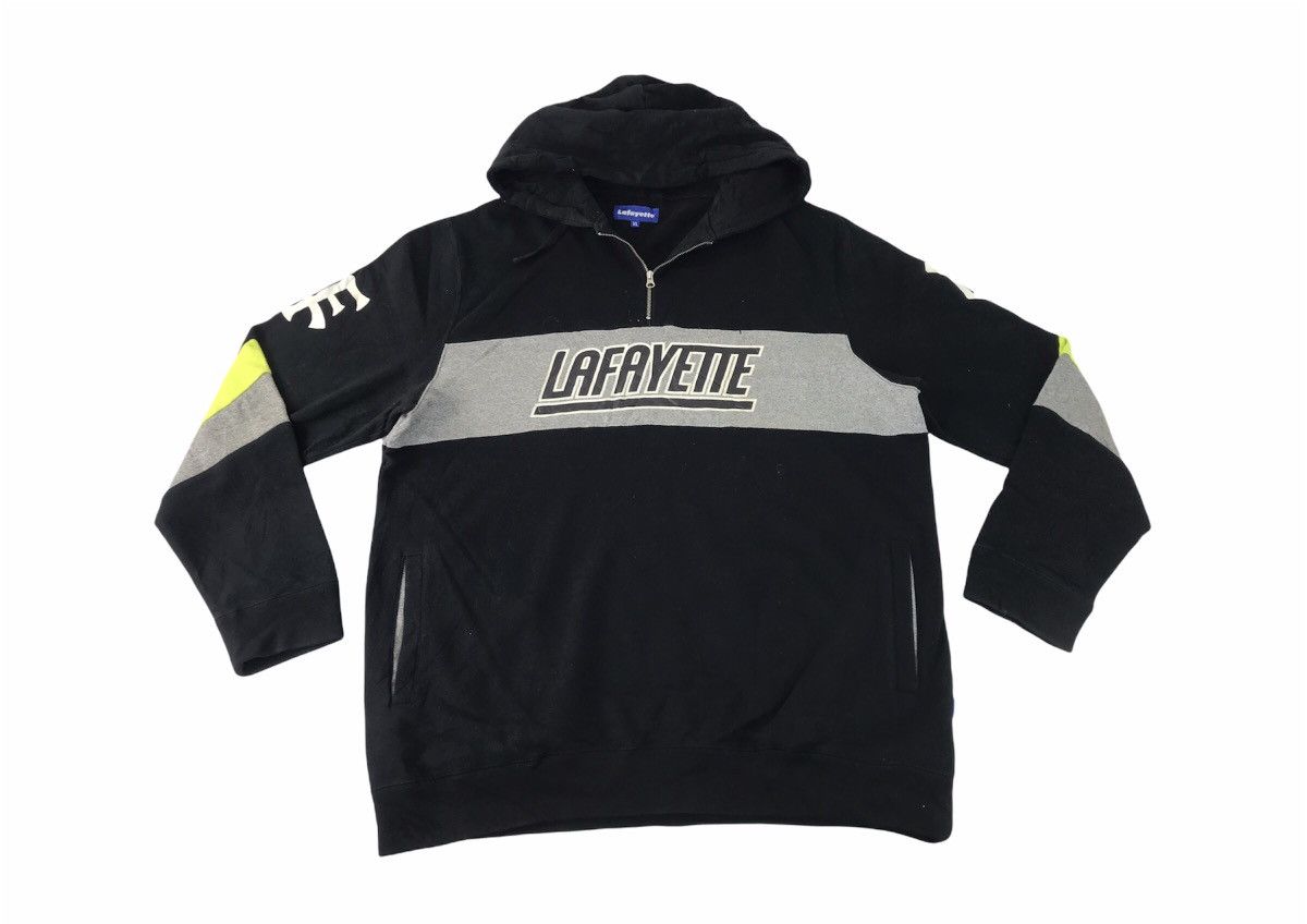 Grailed Lafayette New York Hoodies Half Zip Spell Out Design Size US XL / EU 56 / 4 - 1 Thumbnail
