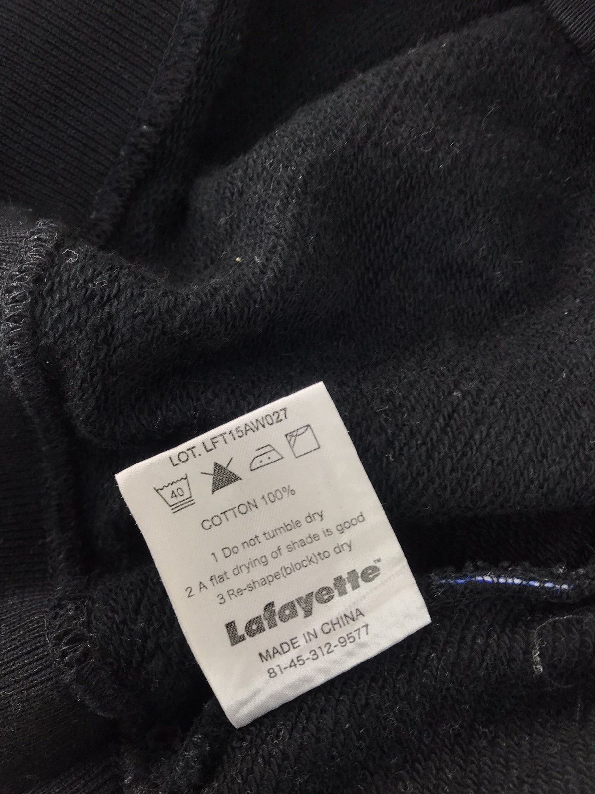 Grailed Lafayette New York Hoodies Half Zip Spell Out Design Size US XL / EU 56 / 4 - 7 Thumbnail