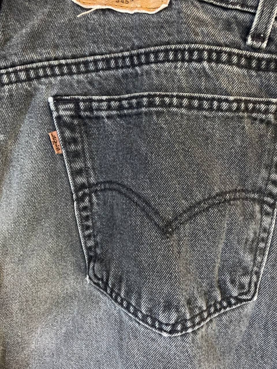 Levi's vintage levis 545 loose fit orange tab denim distressed Size US 42 / EU 58 - 3 Thumbnail