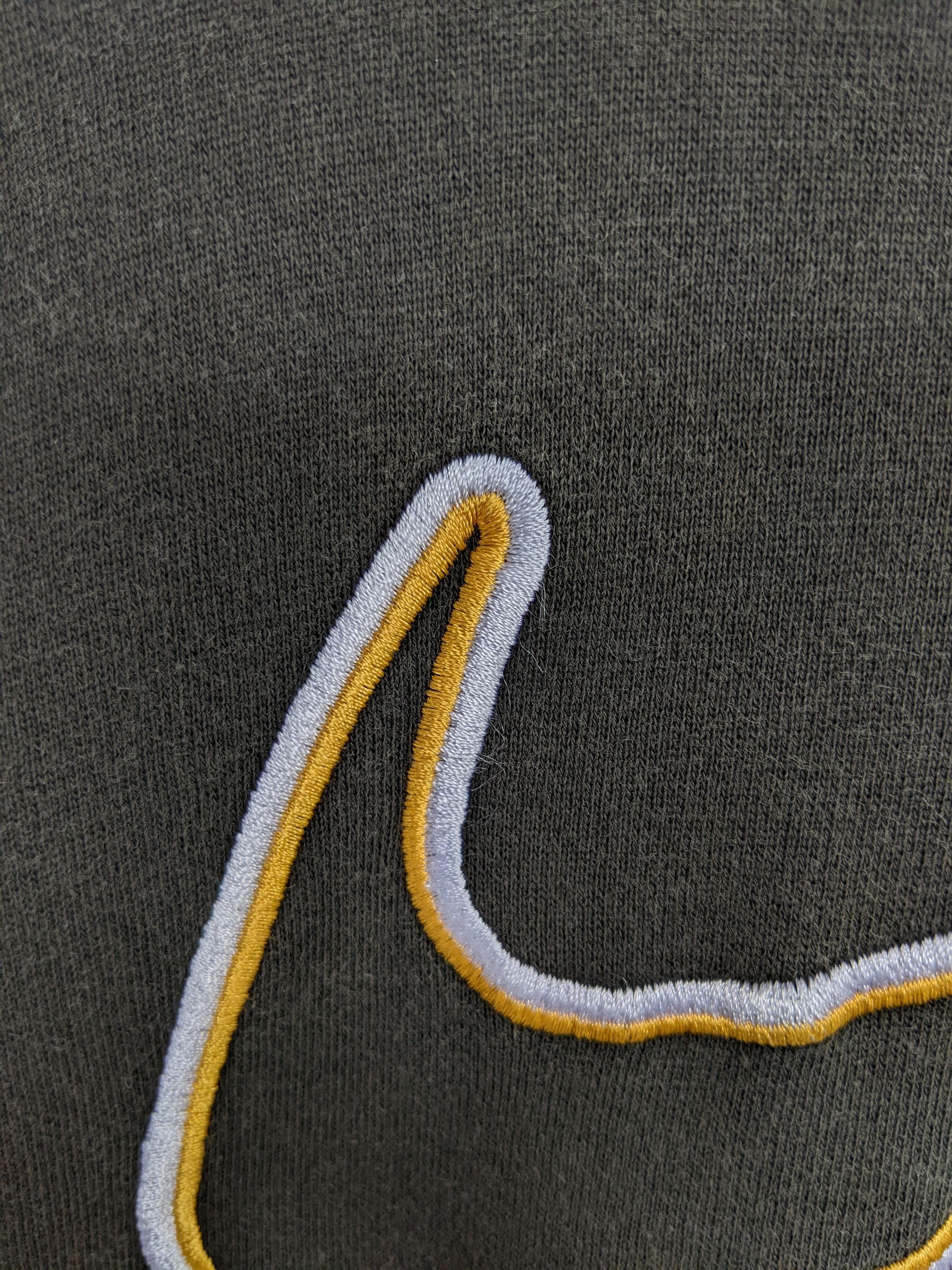 Vintage 90s Nike Embroidery Swoosh Sweatshirt Menswear