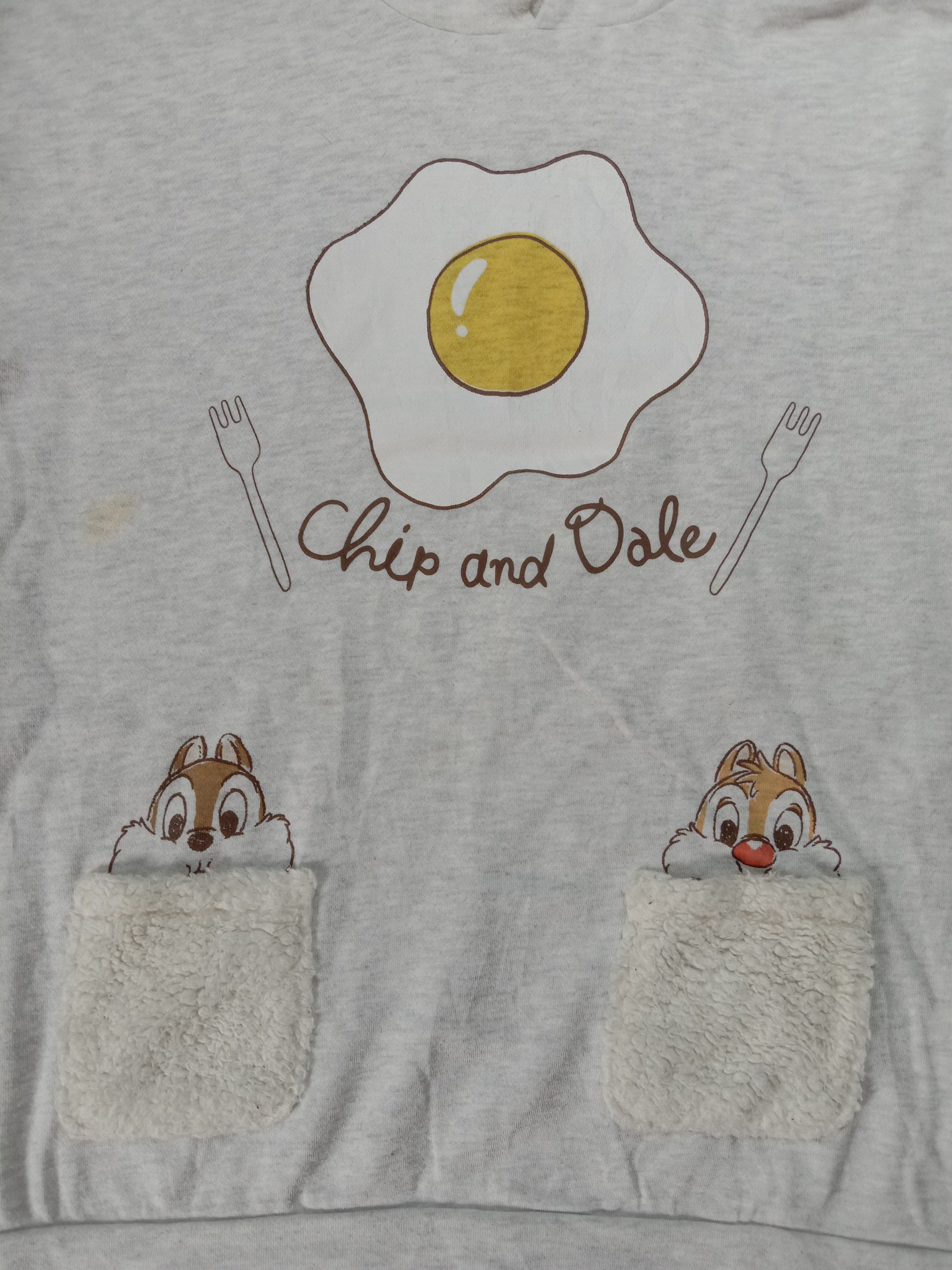 Cartoon Network Vintage Hoodies Disney Chip and Dale Fullprint Size L / US 10 / IT 46 - 3 Thumbnail