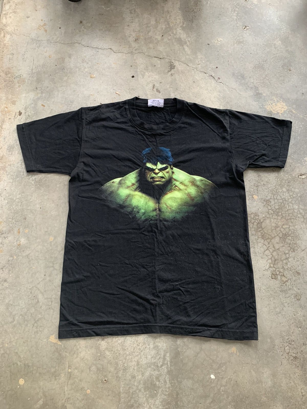 Marvel Comics Vintage Y2K Marvel Incredible Hulk Overprint Tshirt Size US L / EU 52-54 / 3 - 1 Thumbnail