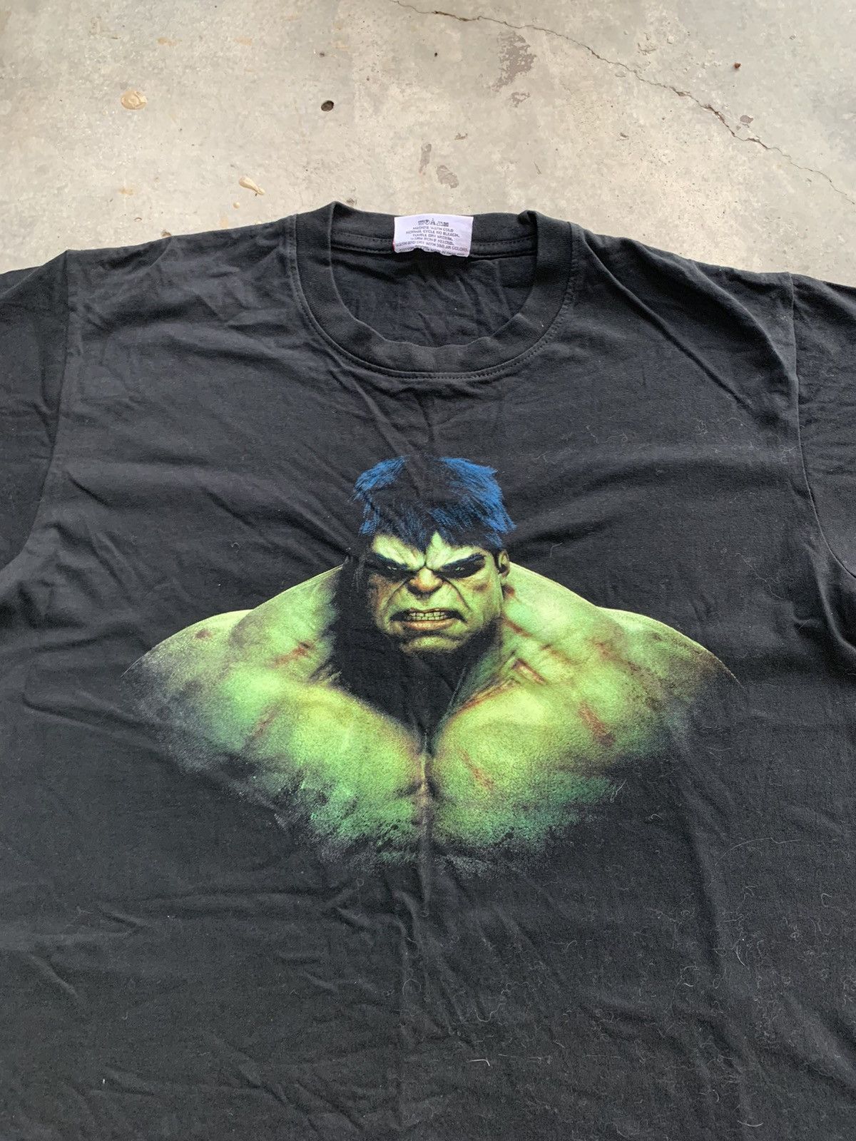 Marvel Comics Vintage Y2K Marvel Incredible Hulk Overprint Tshirt Size US L / EU 52-54 / 3 - 2 Thumbnail