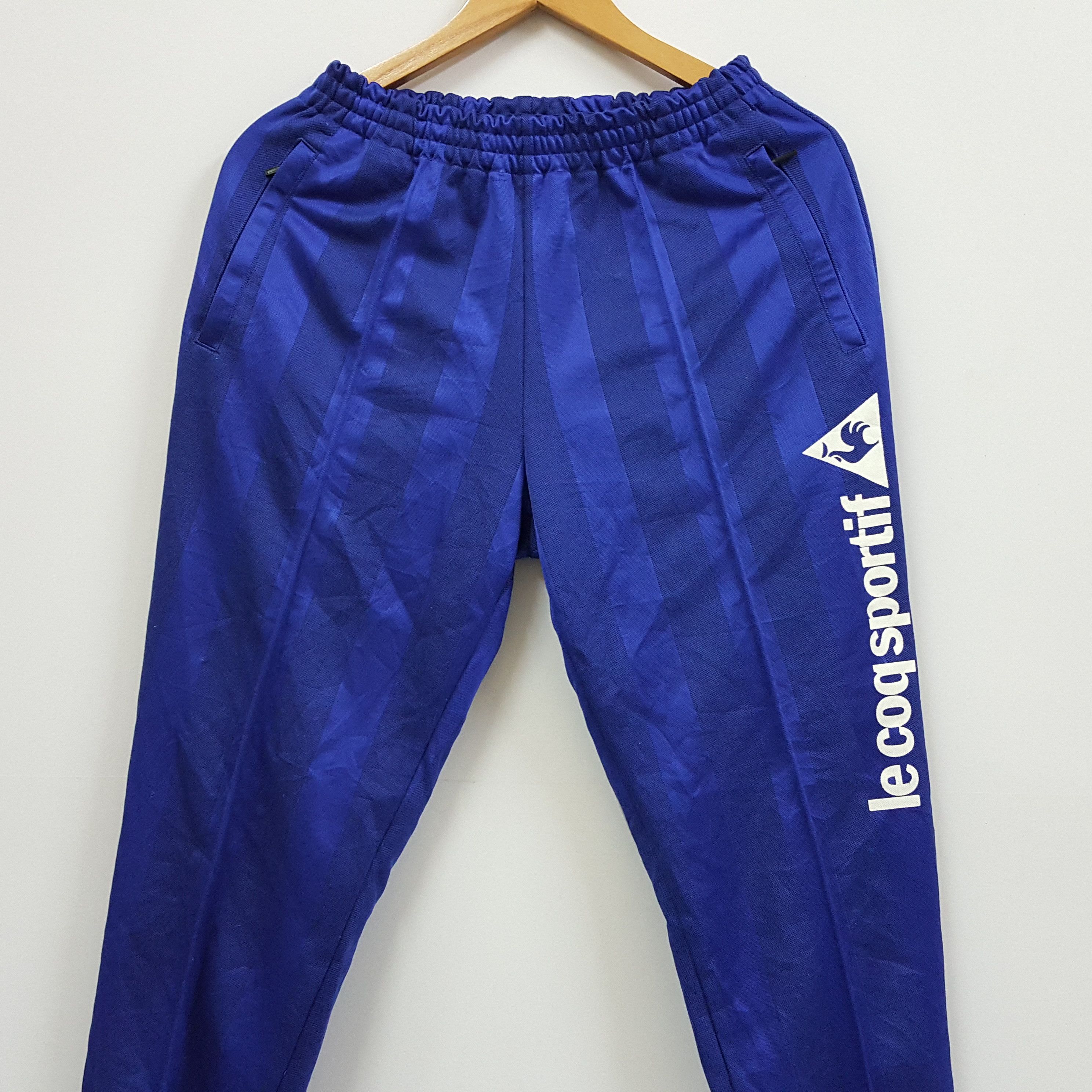Le Coq Sportif × Vintage Vintage le coq sportif blue sweatpants Size US 33 - 2 Thumbnail