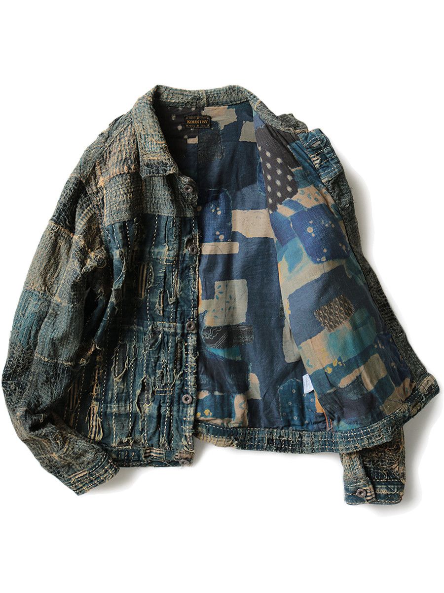 Kapital Kapital 2022 SS 1st Boro Denim Jacket Size US L / EU 52-54 / 3 - 9 Thumbnail