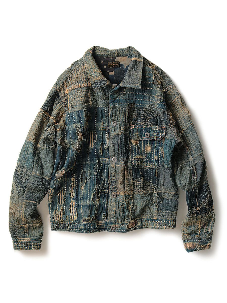 Kapital Kapital 2022 SS 1st Boro Denim Jacket | Grailed