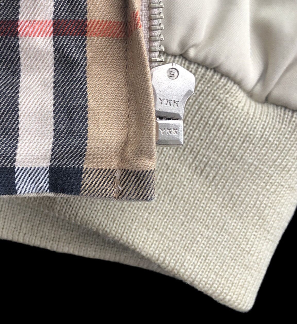 Burberry Vintage Burberrys Prorsum Lined Novacheck Bomber Jacket Size US M / EU 48-50 / 2 - 10 Thumbnail