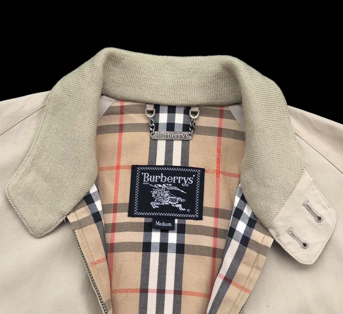 Burberry Vintage Burberrys Prorsum Lined Novacheck Bomber Jacket Size US M / EU 48-50 / 2 - 7 Thumbnail