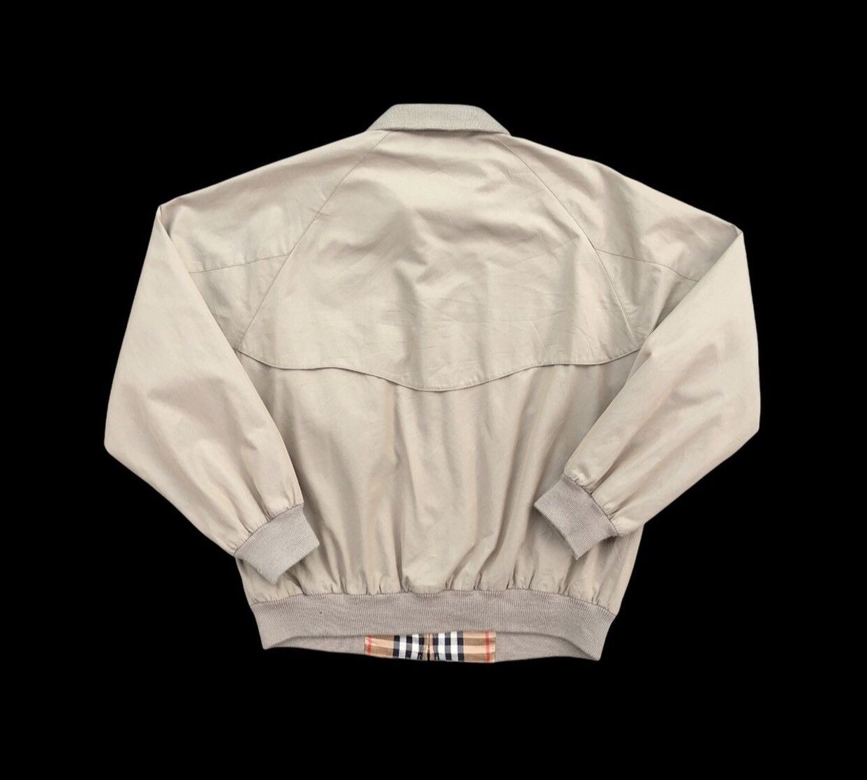 Burberry Vintage Burberrys Prorsum Lined Novacheck Bomber Jacket Size US M / EU 48-50 / 2 - 6 Thumbnail