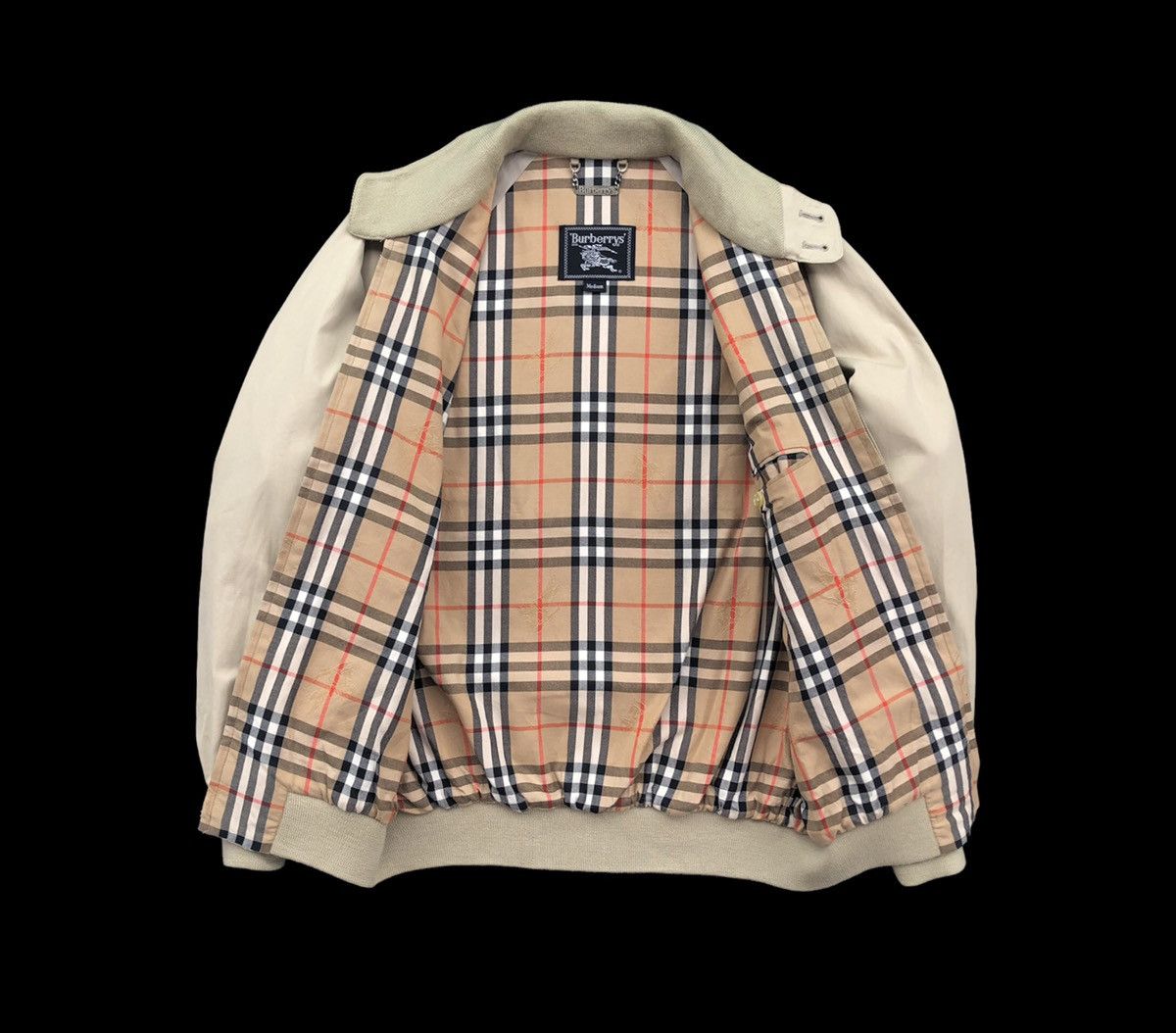 Burberry Vintage Burberrys Prorsum Lined Novacheck Bomber Jacket Size US M / EU 48-50 / 2 - 3 Thumbnail
