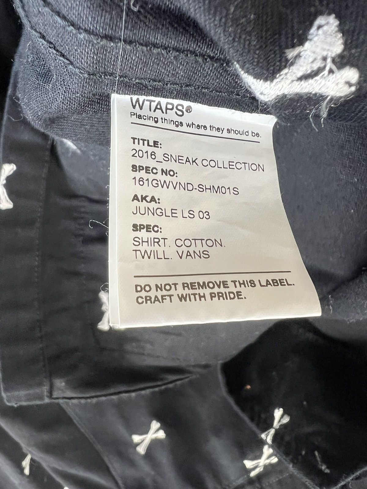 Vans × Wtaps Vans x Wtaps Buds Bones Jacket Size US M / EU 48-50 / 2 - 4 Thumbnail