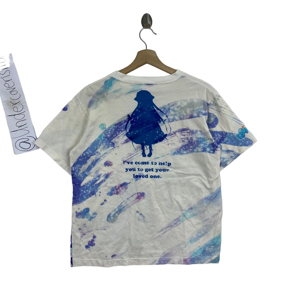 Anime × Japanese Brand PALETTE Mashiroiro Symphony Anime Character Overprint Short Size US L / EU 52-54 / 3 - 4 Thumbnail