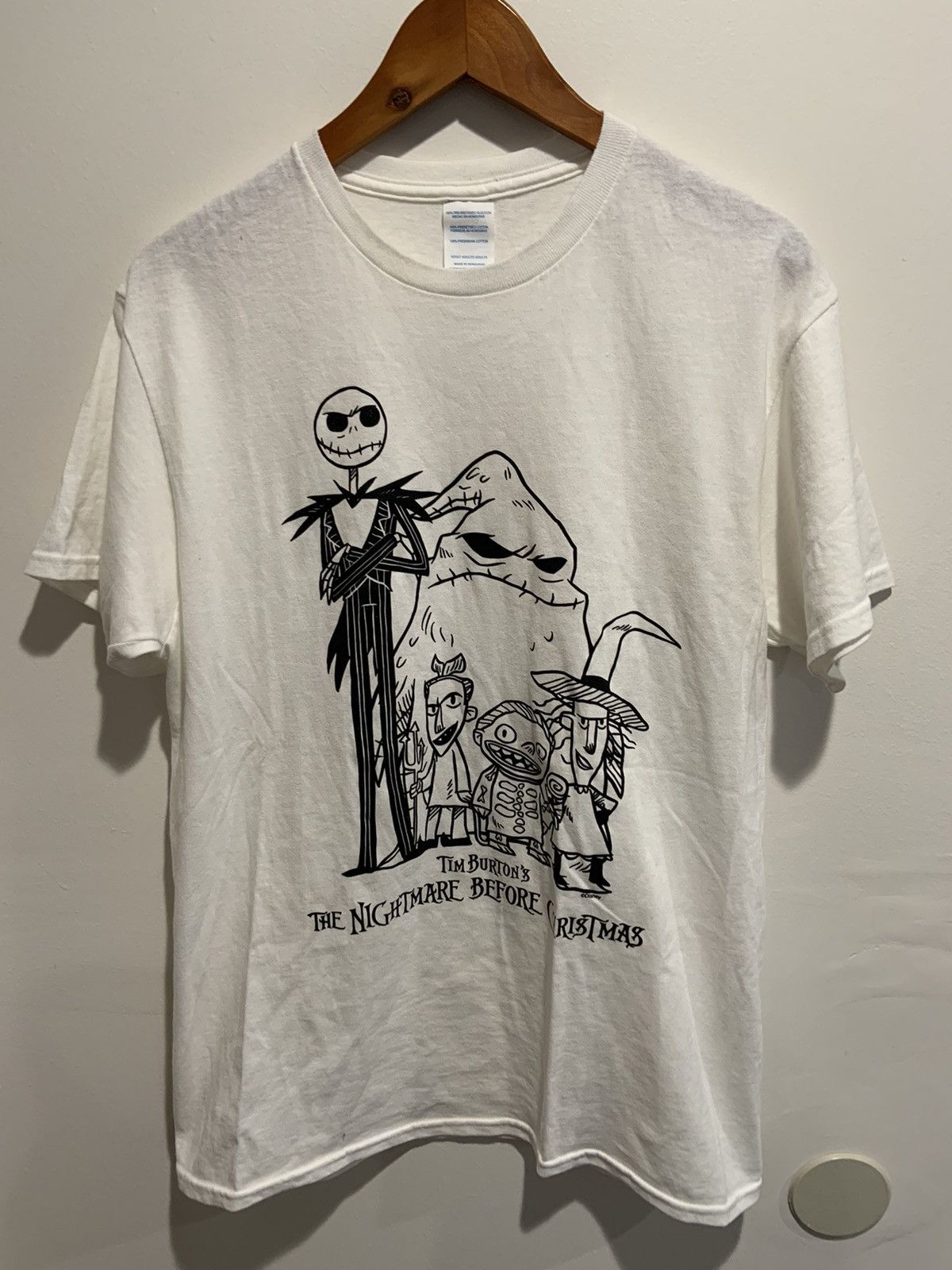 Disney Vintage Tim Burton's The Nightmare Before Christmas Size US M / EU 48-50 / 2 - 1 Thumbnail