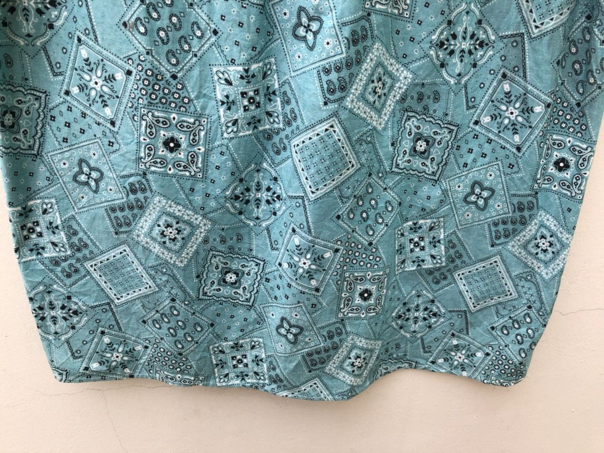 Vintage ICE FIRE JAPAN Two Pocket Paisley Oversize Shirt Size US L / EU 52-54 / 3 - 17 Thumbnail