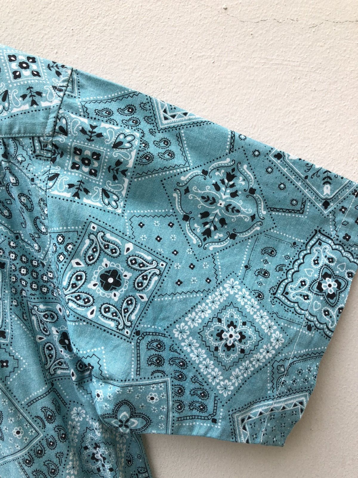 Vintage ICE FIRE JAPAN Two Pocket Paisley Oversize Shirt Size US L / EU 52-54 / 3 - 18 Thumbnail