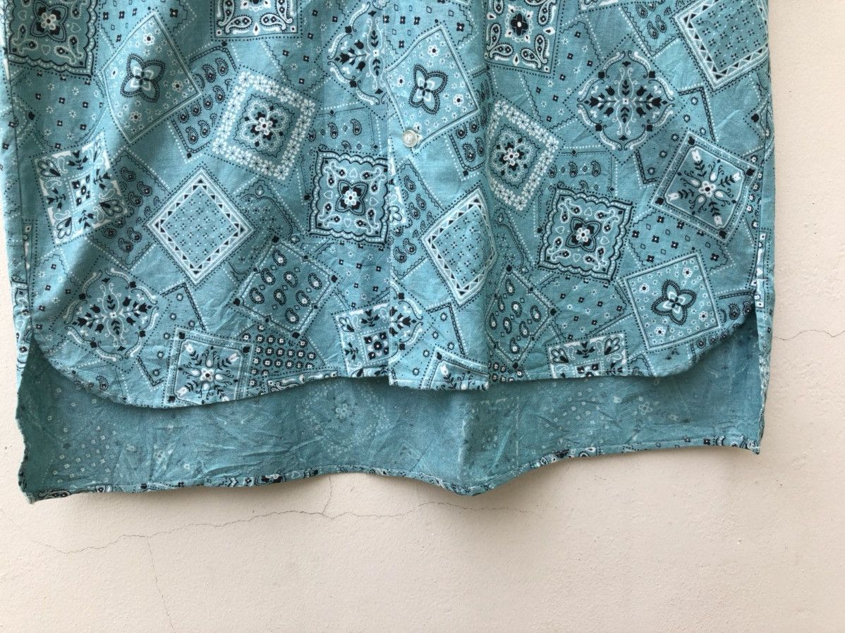 Vintage ICE FIRE JAPAN Two Pocket Paisley Oversize Shirt Size US L / EU 52-54 / 3 - 13 Thumbnail