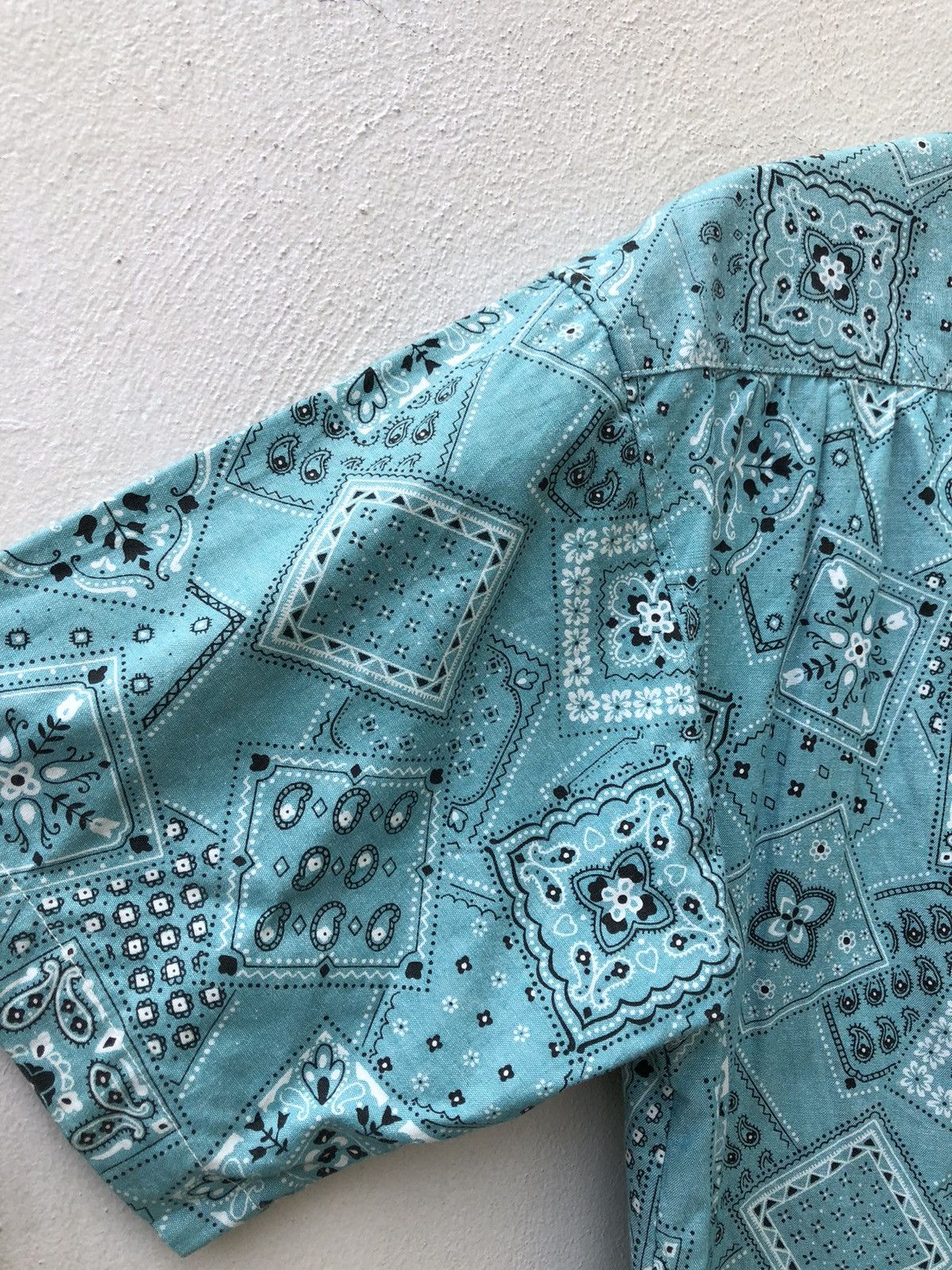 Vintage ICE FIRE JAPAN Two Pocket Paisley Oversize Shirt Size US L / EU 52-54 / 3 - 19 Thumbnail