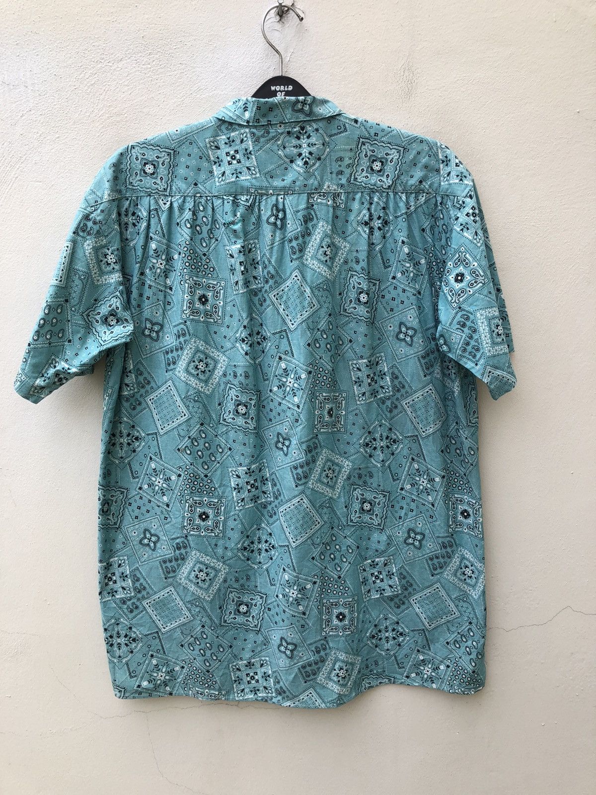 Vintage ICE FIRE JAPAN Two Pocket Paisley Oversize Shirt Size US L / EU 52-54 / 3 - 14 Thumbnail