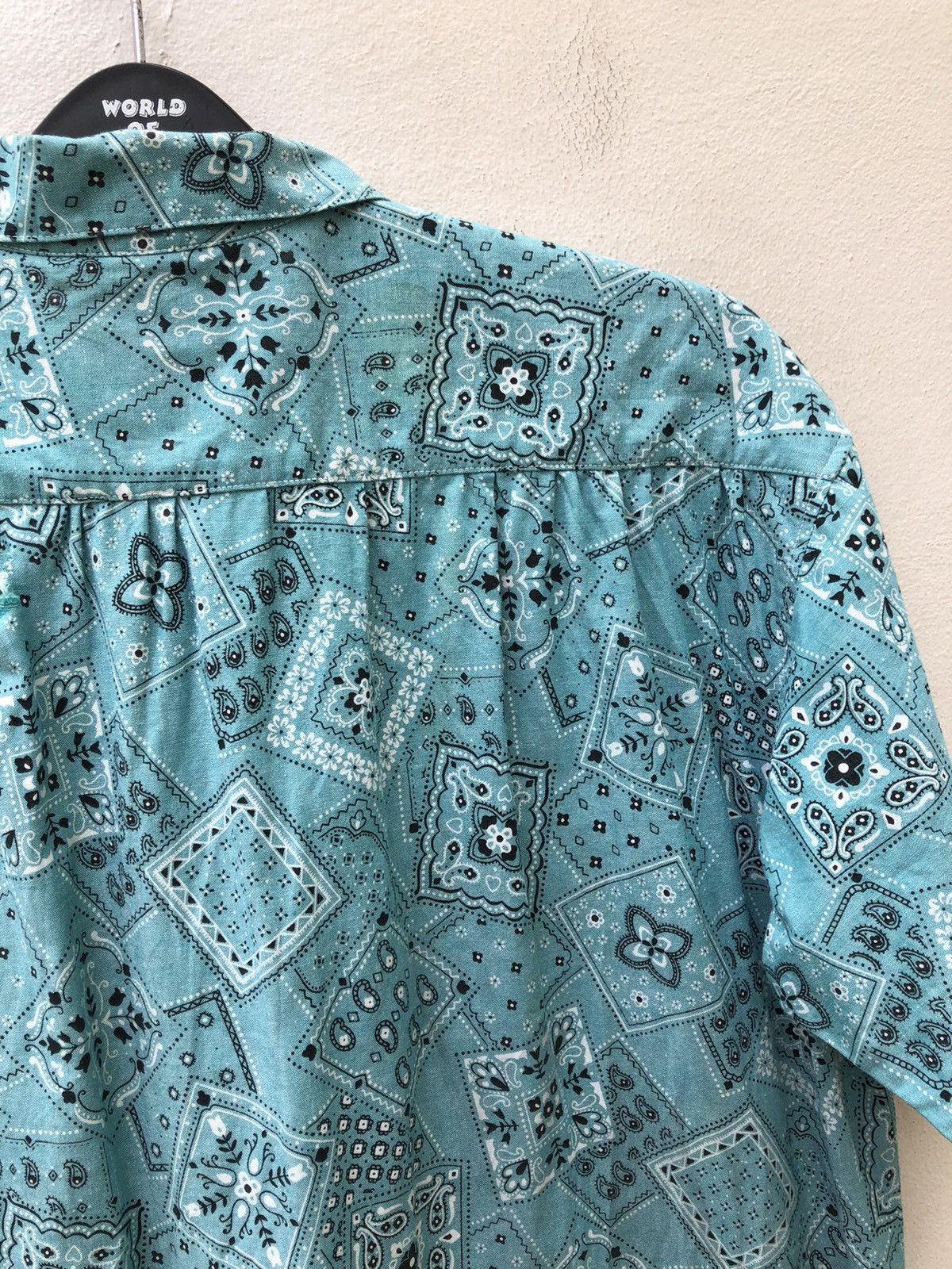 Vintage ICE FIRE JAPAN Two Pocket Paisley Oversize Shirt Size US L / EU 52-54 / 3 - 15 Thumbnail