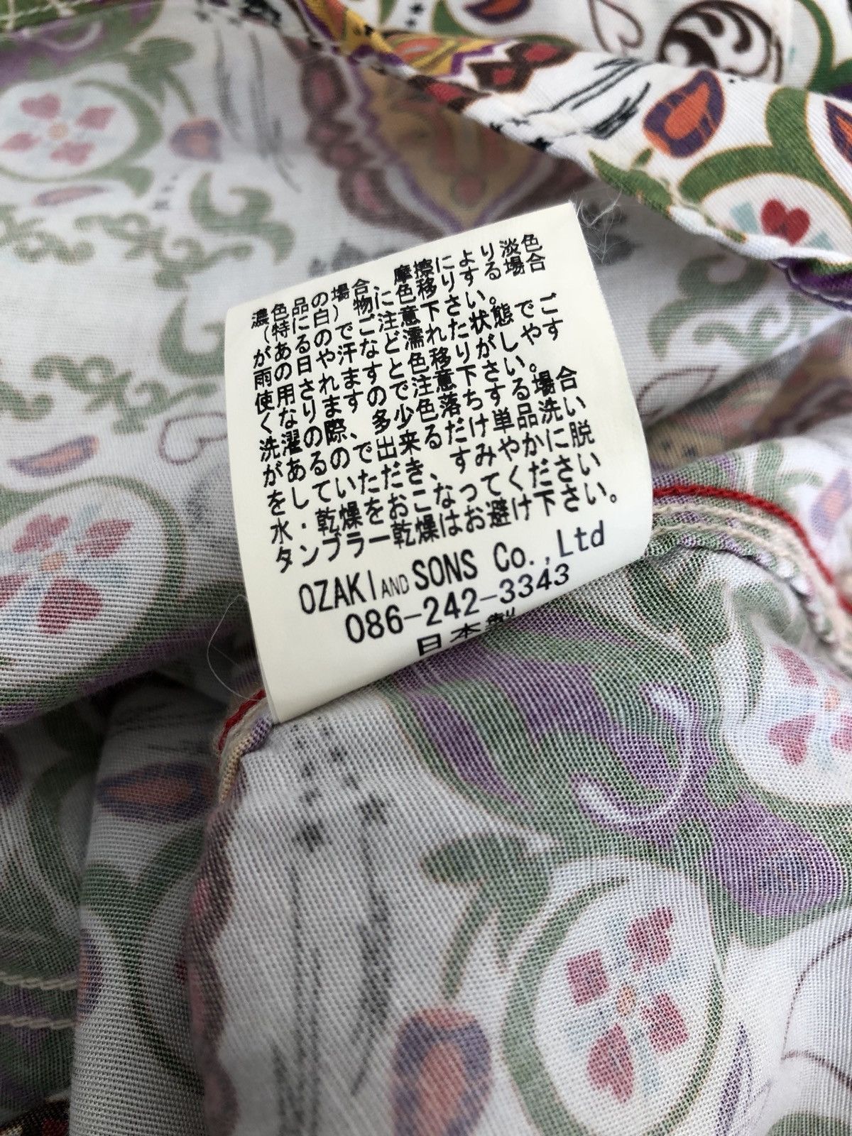 Vintage Japan Brand Steam & Thread Paisley Rayon Blend Shirt Size US S / EU 44-46 / 1 - 11 Thumbnail