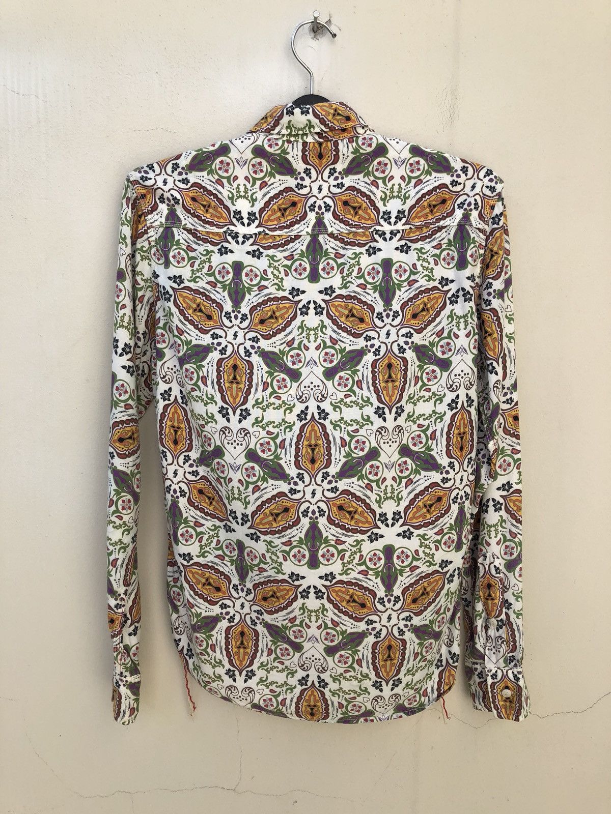 Vintage Japan Brand Steam & Thread Paisley Rayon Blend Shirt Size US S / EU 44-46 / 1 - 5 Thumbnail