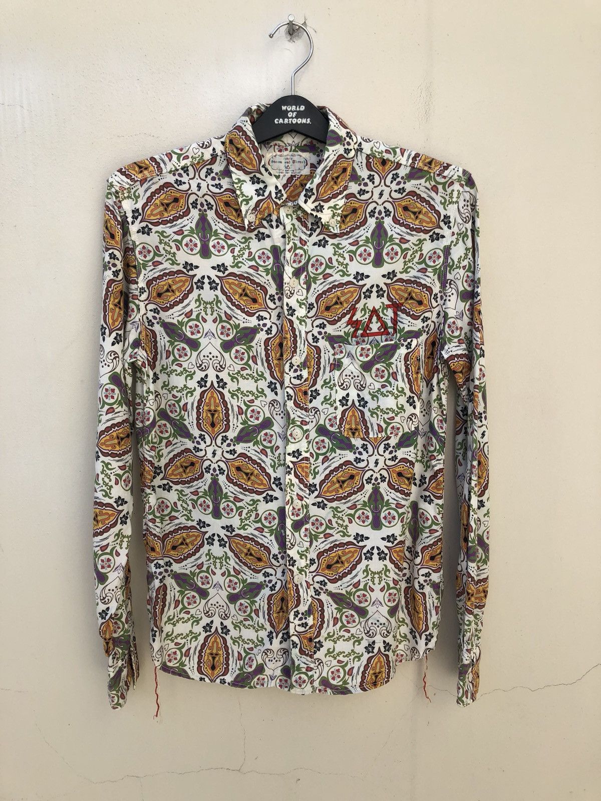 Japan Brand Steam & Thread Paisley Rayon Blend Shirt