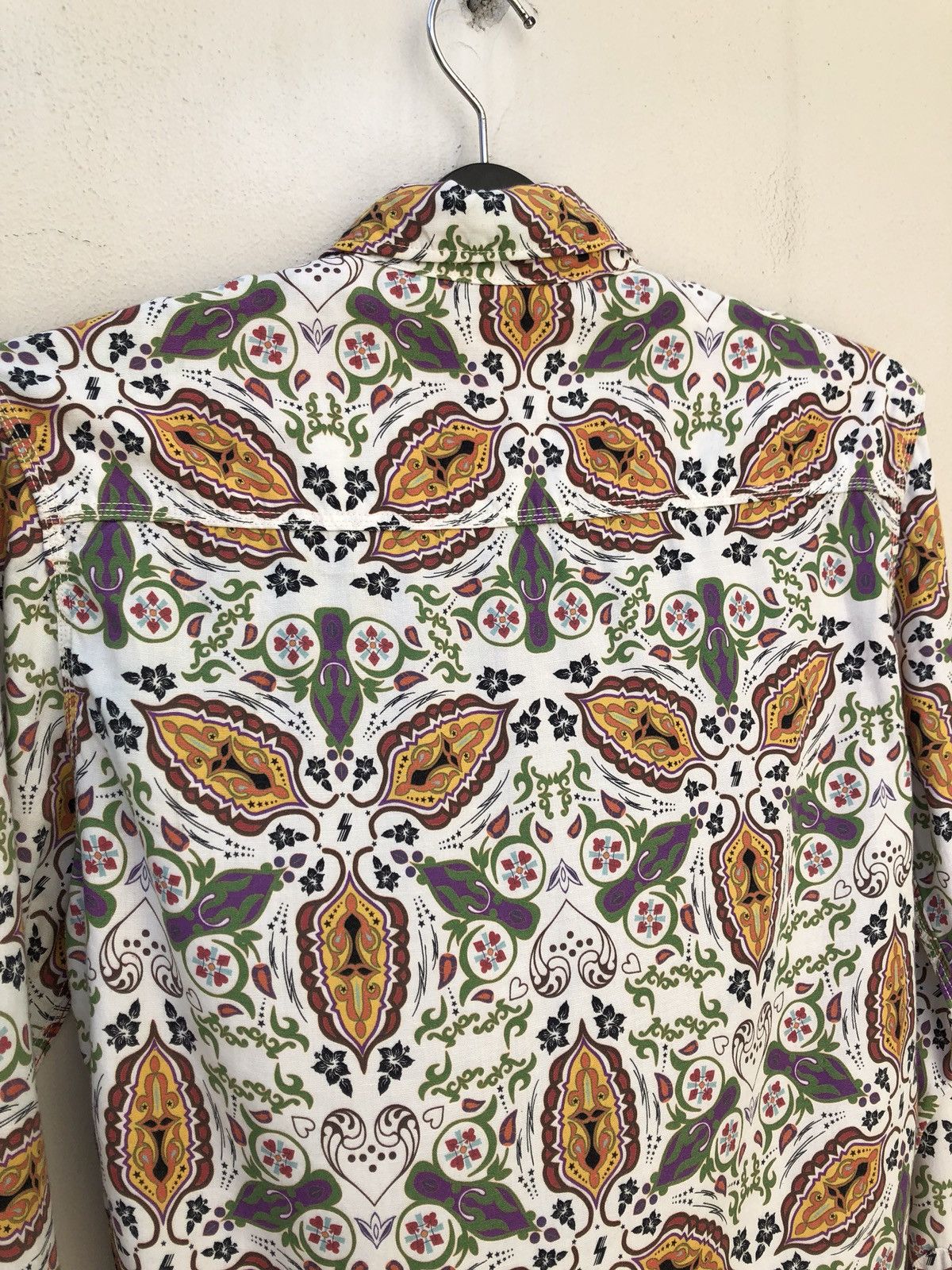 Vintage Japan Brand Steam & Thread Paisley Rayon Blend Shirt Size US S / EU 44-46 / 1 - 6 Thumbnail