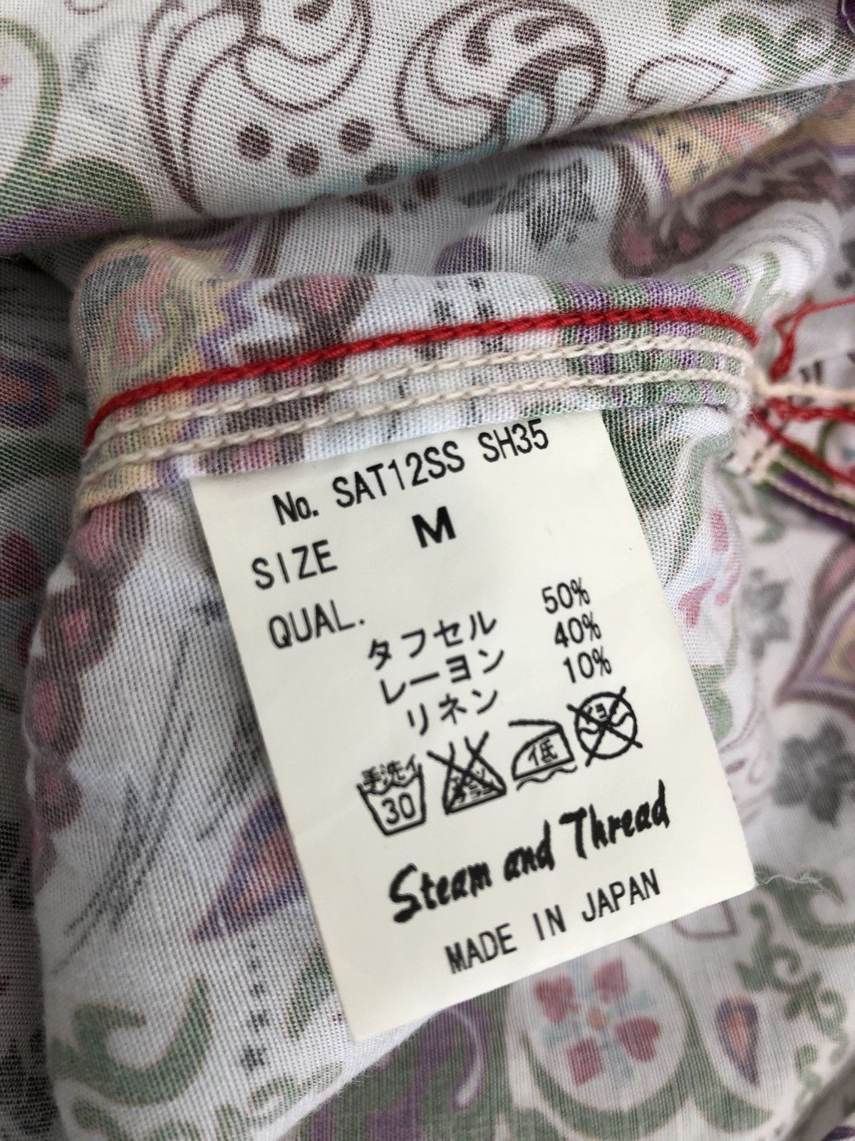 Vintage Japan Brand Steam & Thread Paisley Rayon Blend Shirt Size US S / EU 44-46 / 1 - 10 Thumbnail