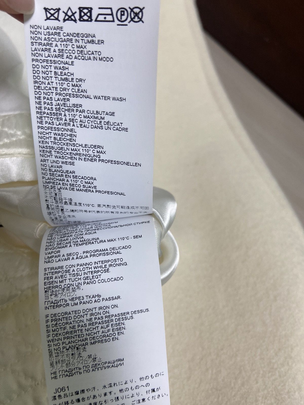 Maison Margiela 44 Maison Margiela Fw20 Two tone in progress coat Size US S / EU 44-46 / 1 - 6 Thumbnail
