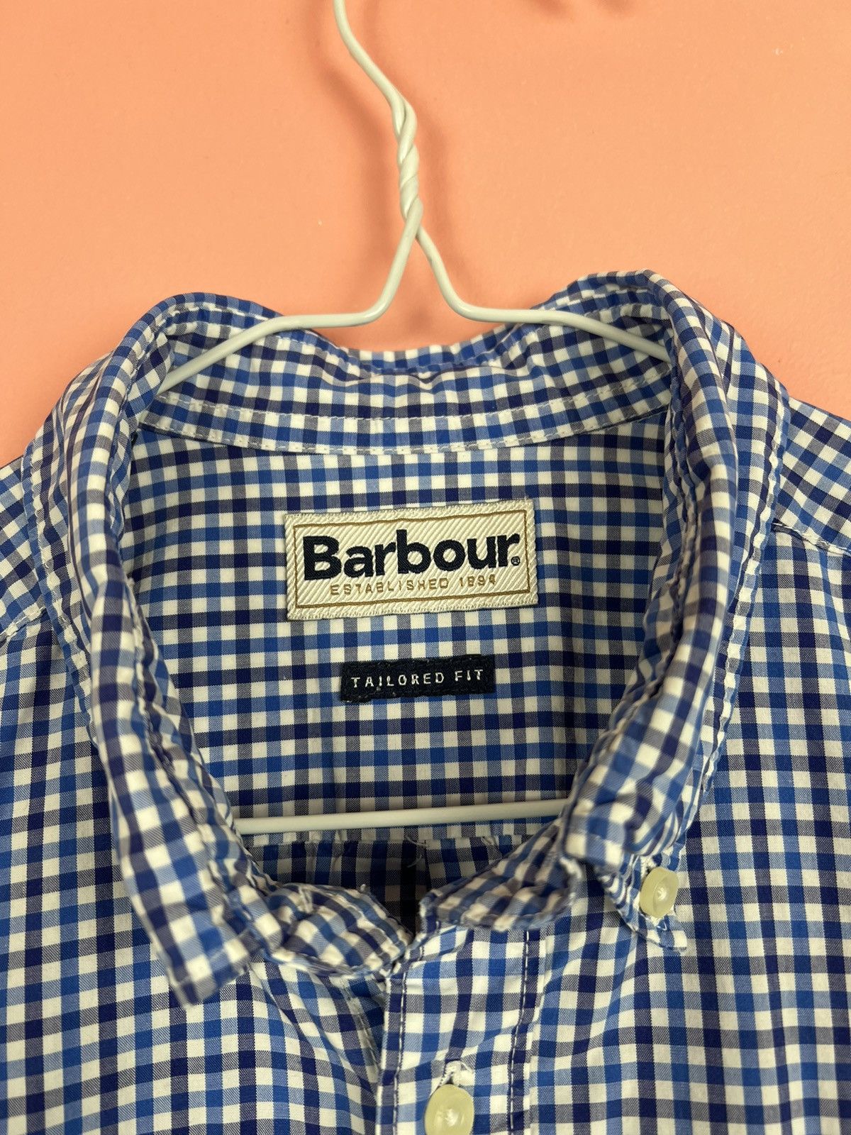 Barbour Barbour short sleeve shirt button quilt Size US M / EU 48-50 / 2 - 2 Thumbnail