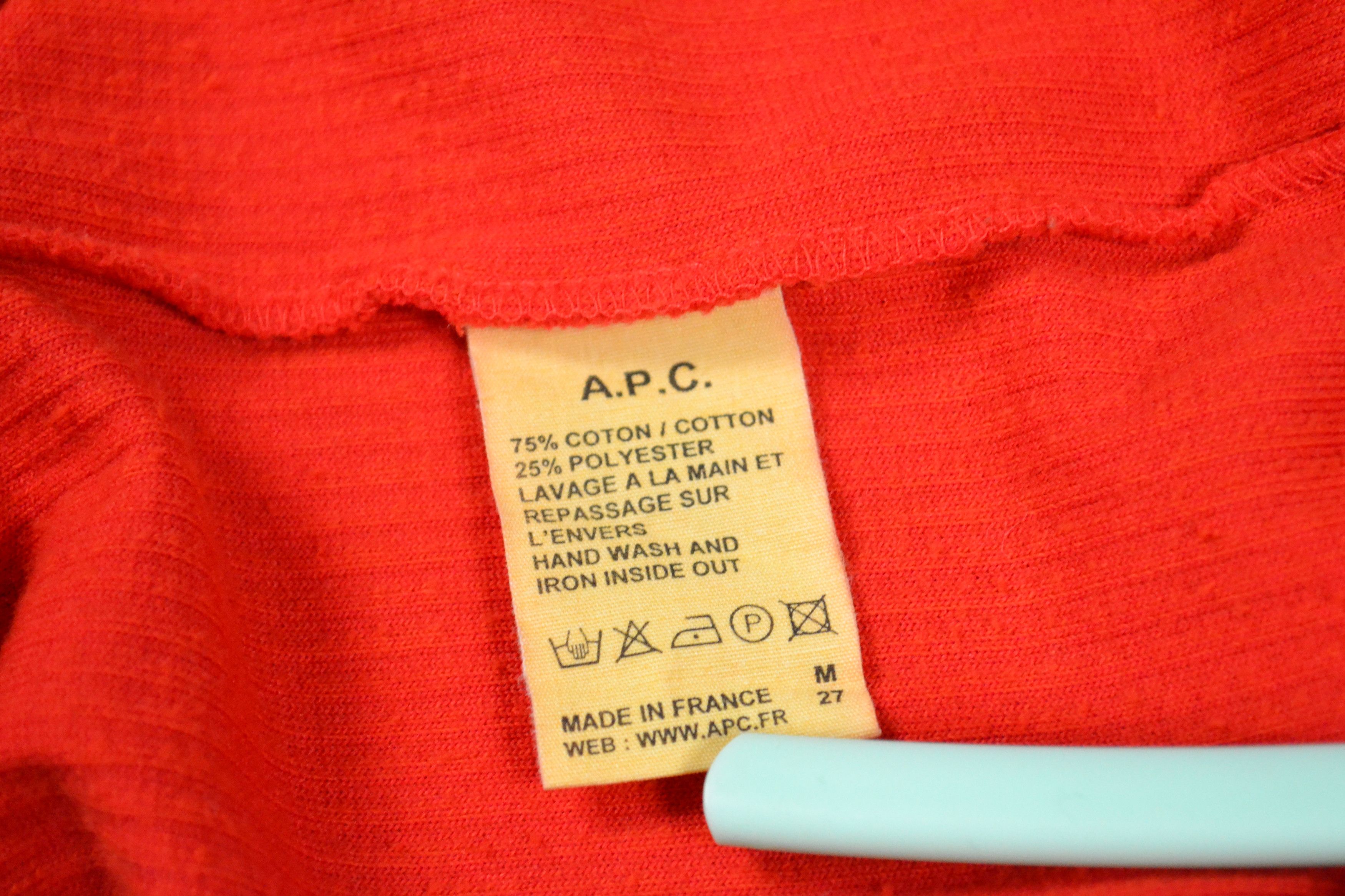 A.P.C. Vintage A.P.C France Corduroy Cobain Style Sweatshirt L Size US L / EU 52-54 / 3 - 4 Thumbnail