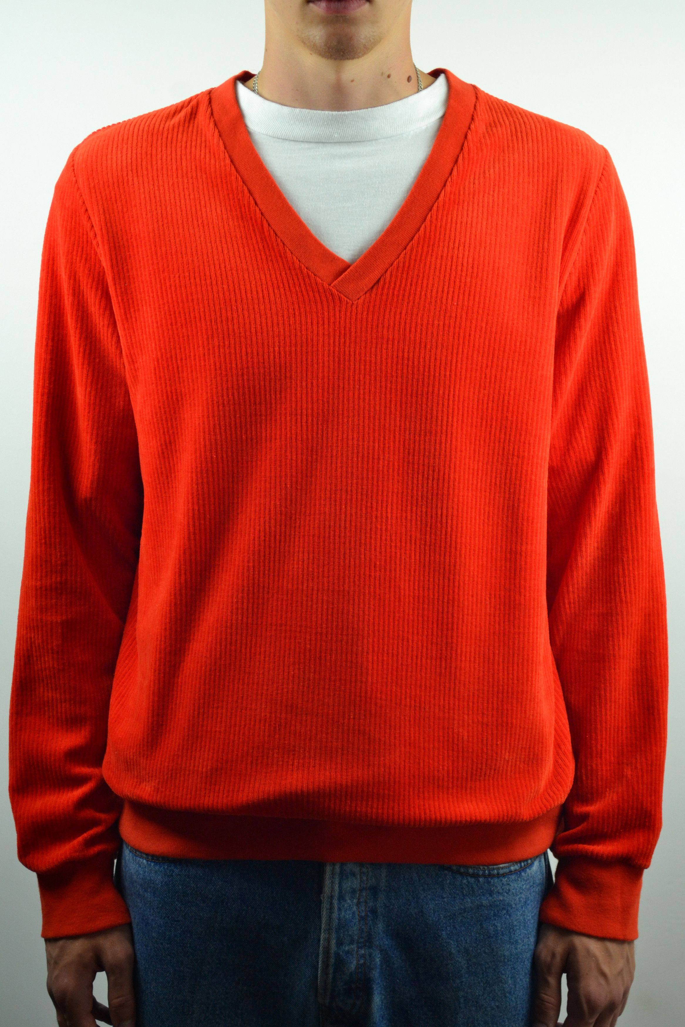 A.P.C. Vintage A.P.C France Corduroy Cobain Style Sweatshirt L Size US L / EU 52-54 / 3 - 2 Thumbnail