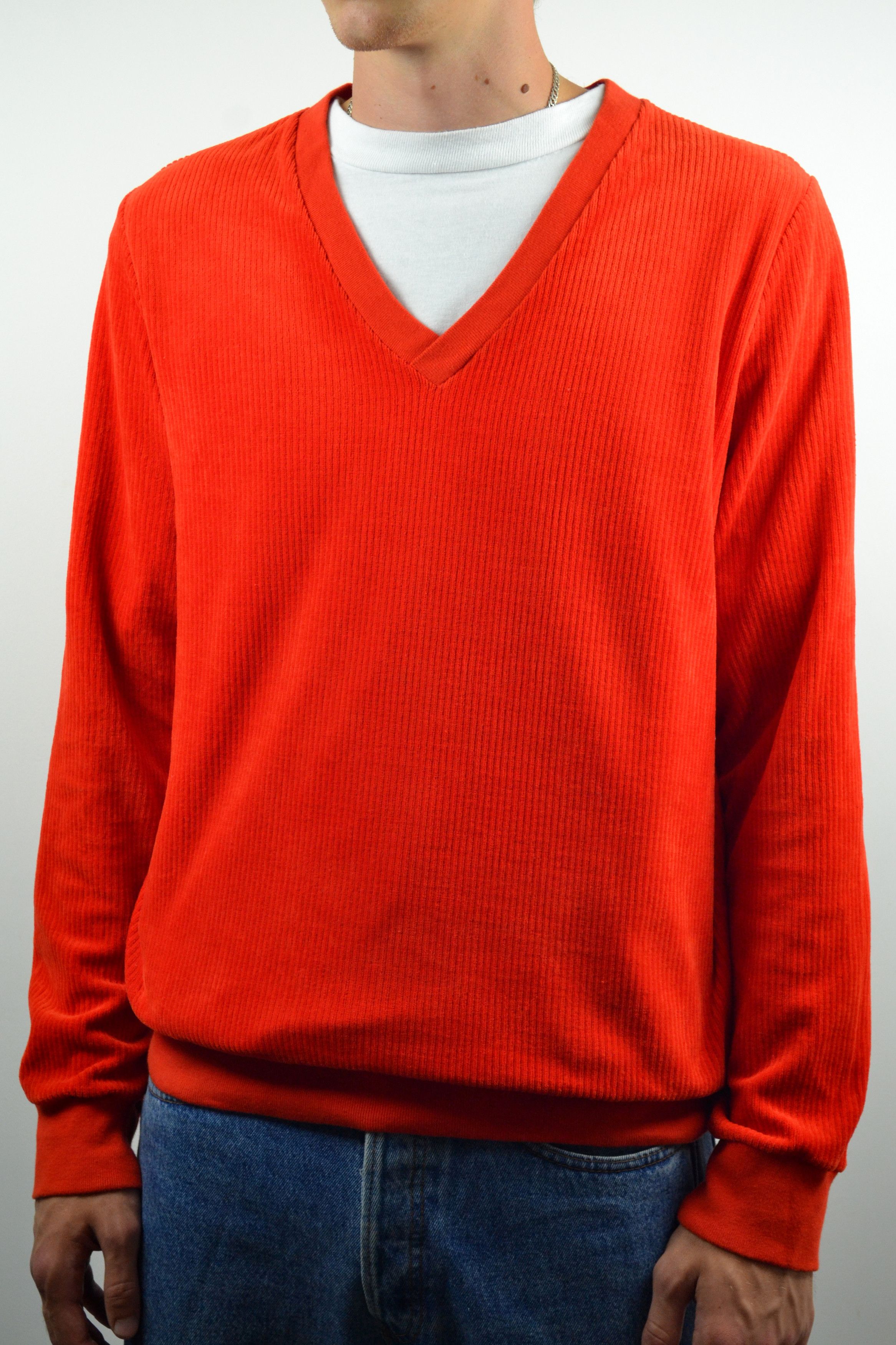 A.P.C. Vintage A.P.C France Corduroy Cobain Style Sweatshirt L Size US L / EU 52-54 / 3 - 1 Thumbnail