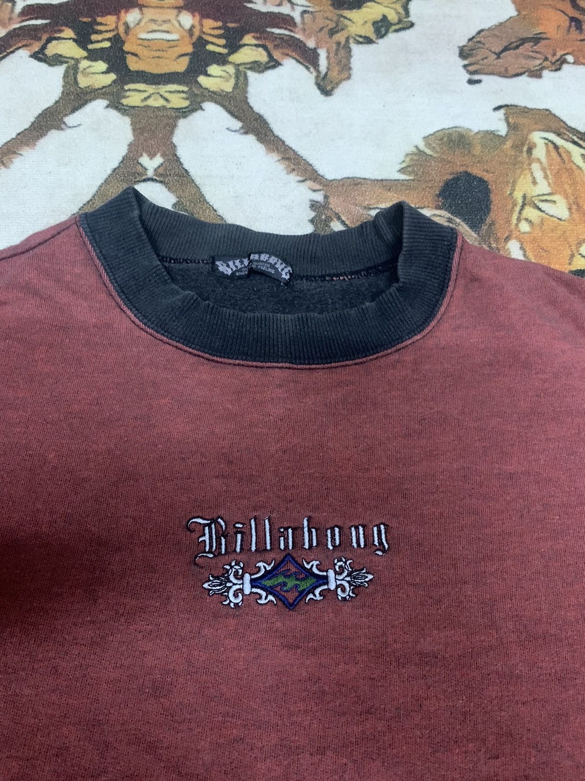 Billabong × Japanese Brand × Vintage Vintage OG billabong long sleeve Size US XL / EU 56 / 4 - 3 Thumbnail