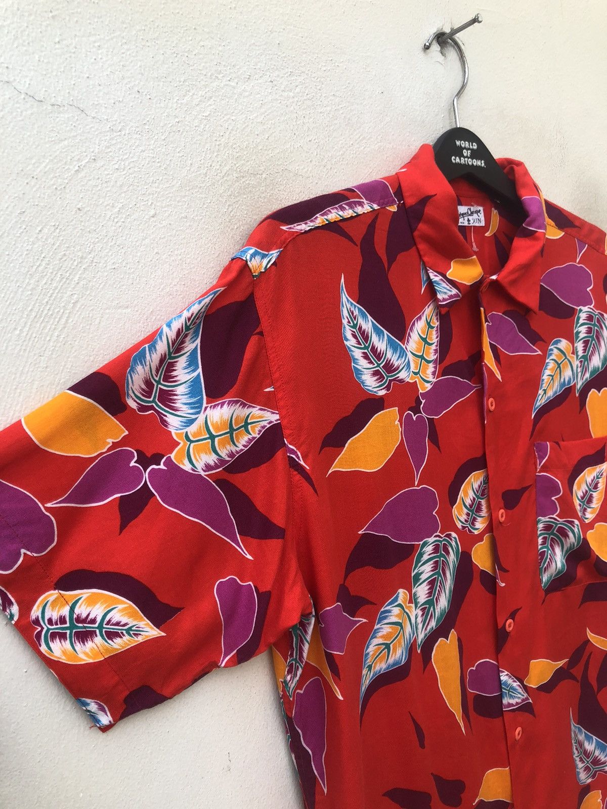 Other Vintage 80s JUN Elegance Classique Japan Hawaiian Shirt Size US M / EU 48-50 / 2 - 11 Thumbnail