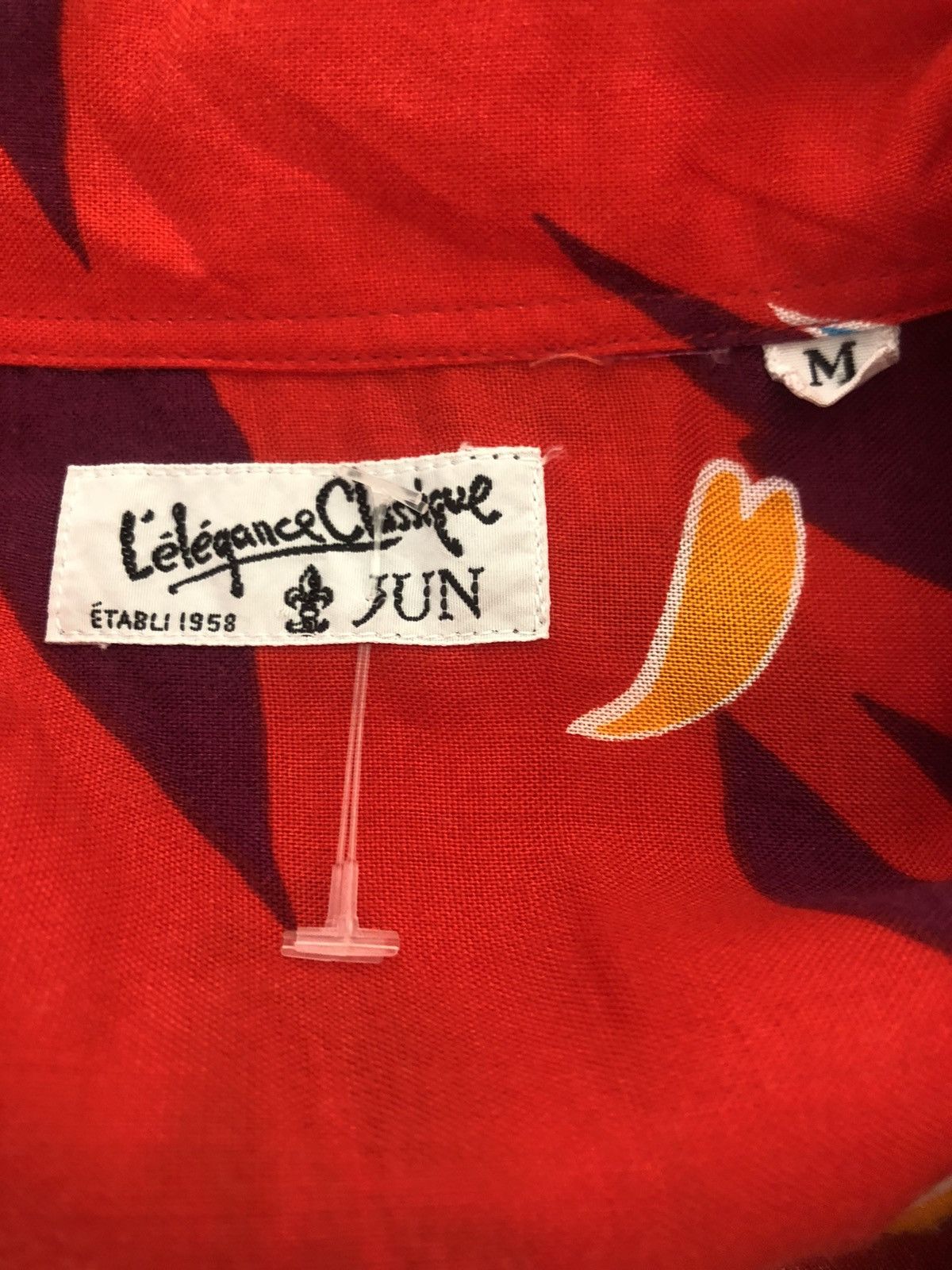 Other Vintage 80s JUN Elegance Classique Japan Hawaiian Shirt Size US M / EU 48-50 / 2 - 19 Thumbnail