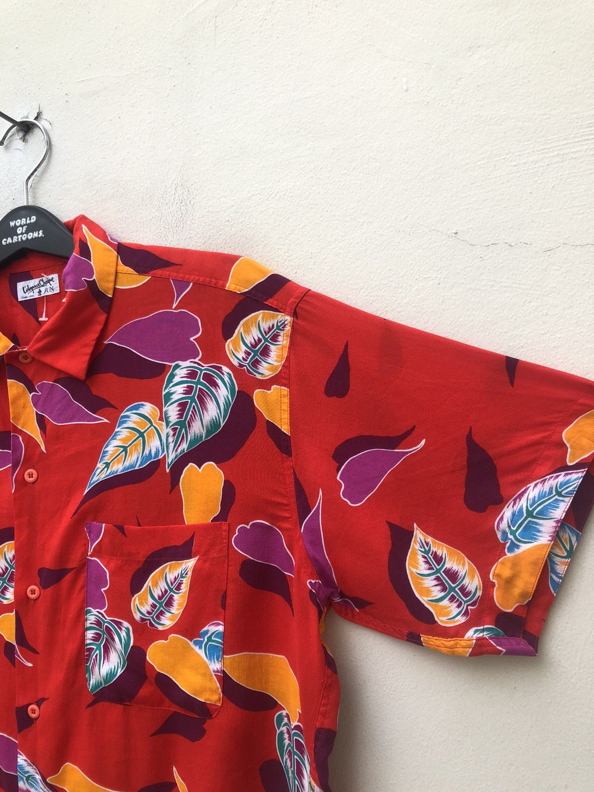 Other Vintage 80s JUN Elegance Classique Japan Hawaiian Shirt Size US M / EU 48-50 / 2 - 9 Thumbnail