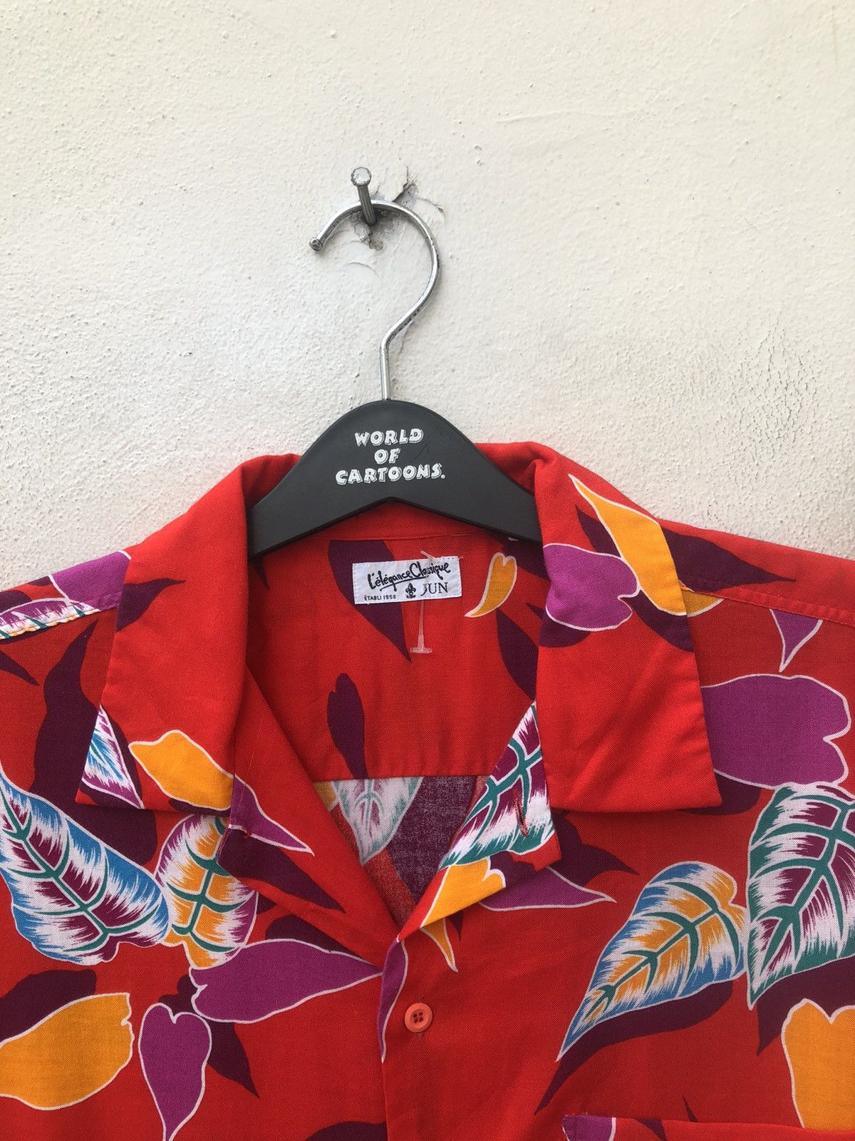 Other Vintage 80s JUN Elegance Classique Japan Hawaiian Shirt Size US M / EU 48-50 / 2 - 6 Thumbnail
