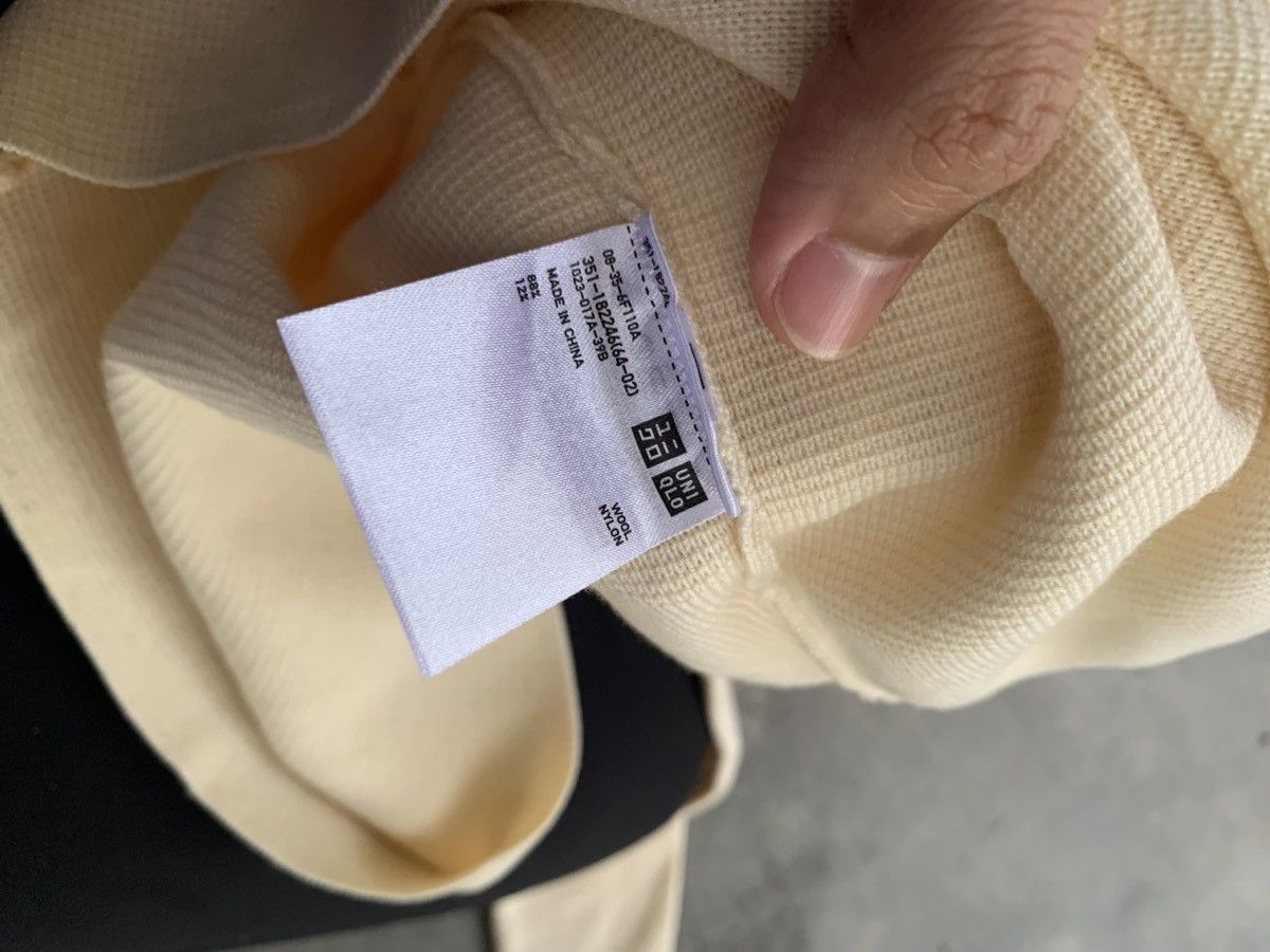 Lemaire × Uniqlo Uniqlo Lemaire Wool Sweater V neck Size S / US 4 / IT 40 - 6 Thumbnail