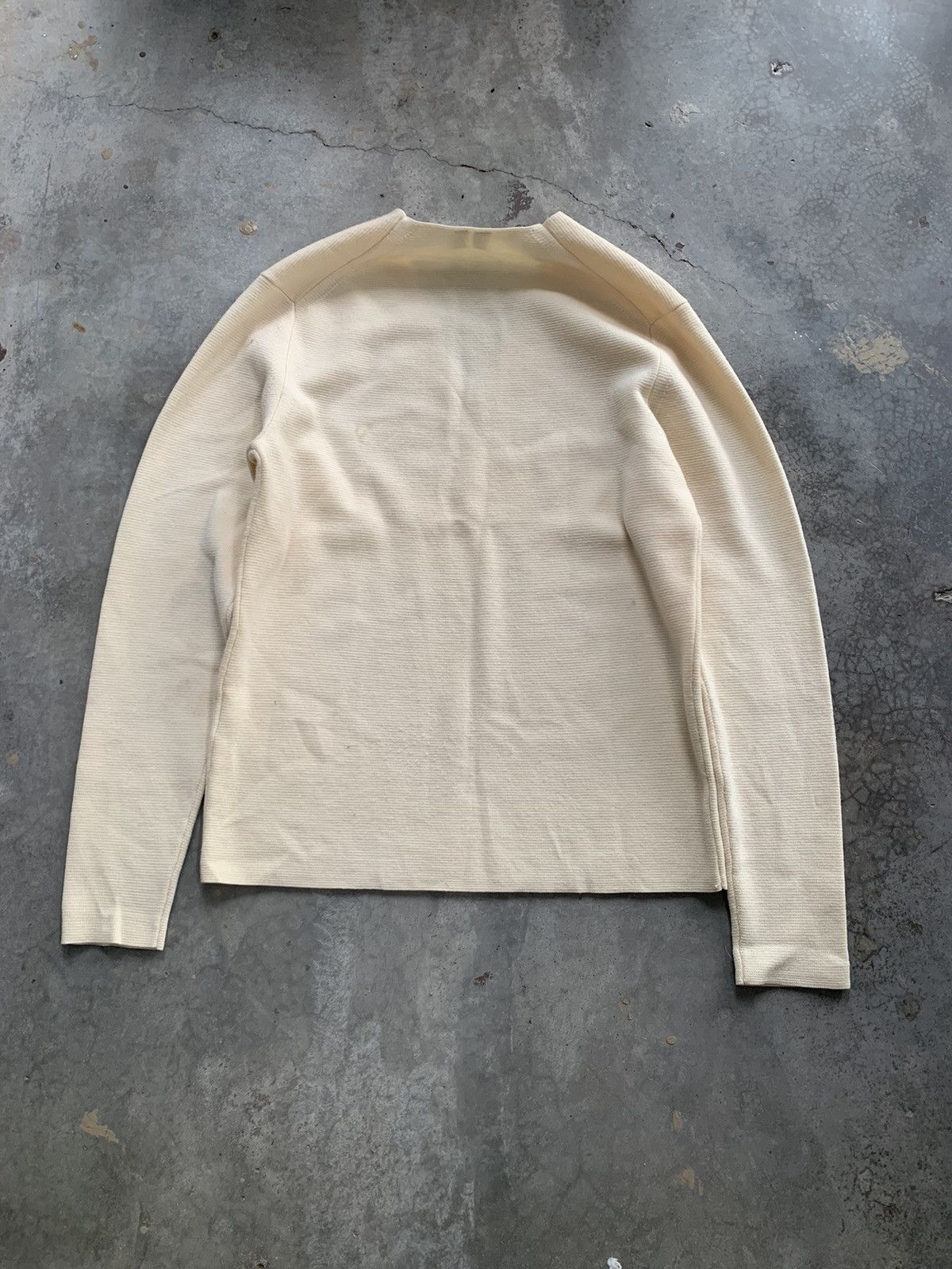 Lemaire × Uniqlo Uniqlo Lemaire Wool Sweater V neck Size S / US 4 / IT 40 - 5 Thumbnail